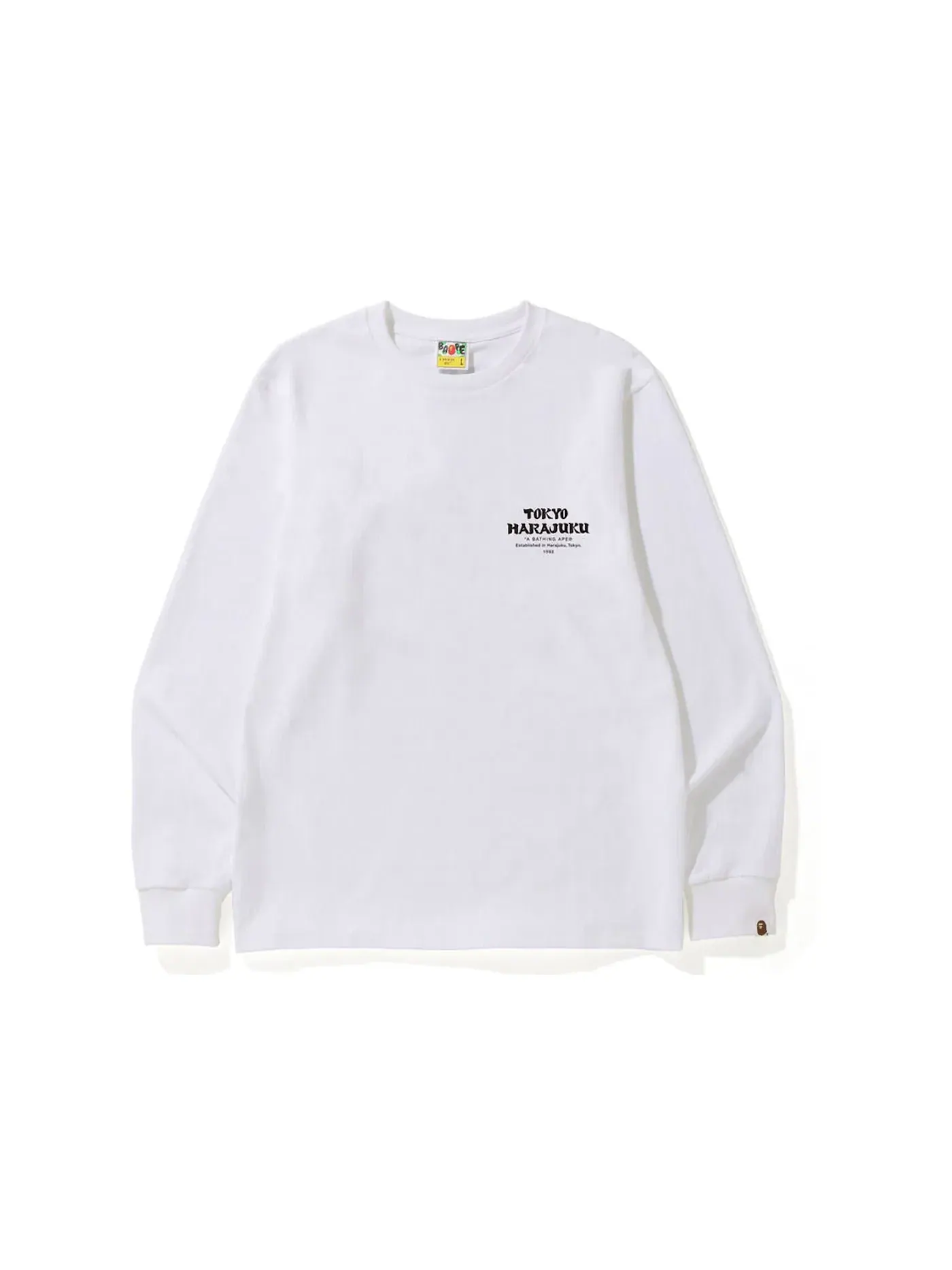 Мужская футболка с длинным рукавом Daruma BAPE — изображение 2 из 2, белый