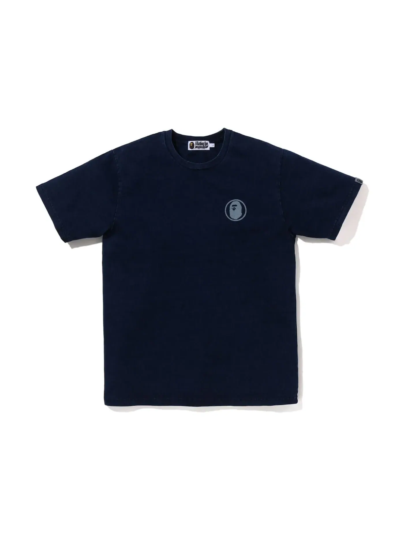 Мужская футболка с принтом BAPE Tee BAPE — изображение 2 из 2, синий