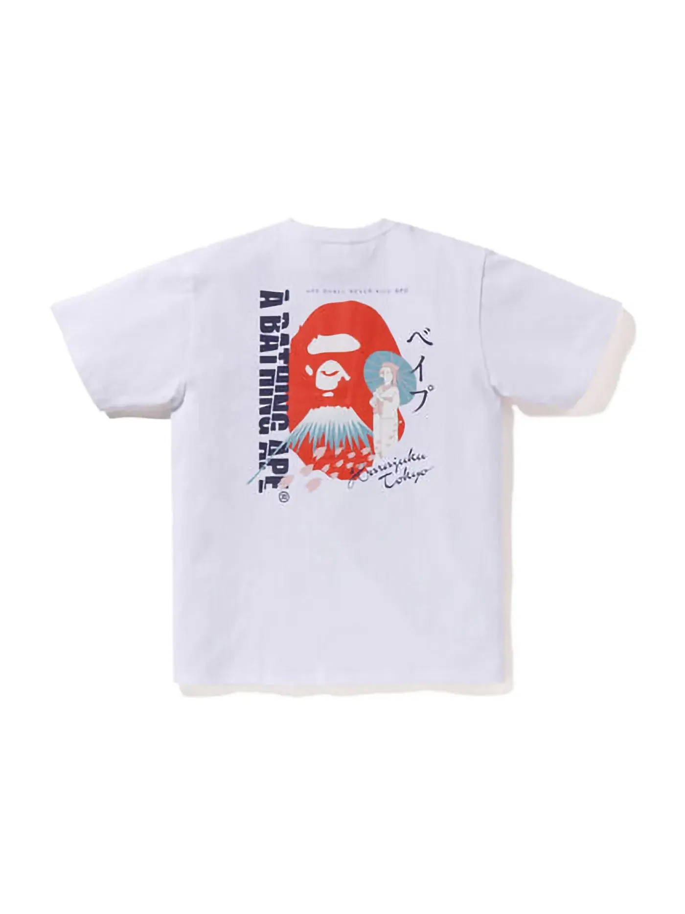Мужская футболка BAPE Tee — изображение 1 из 2, белый