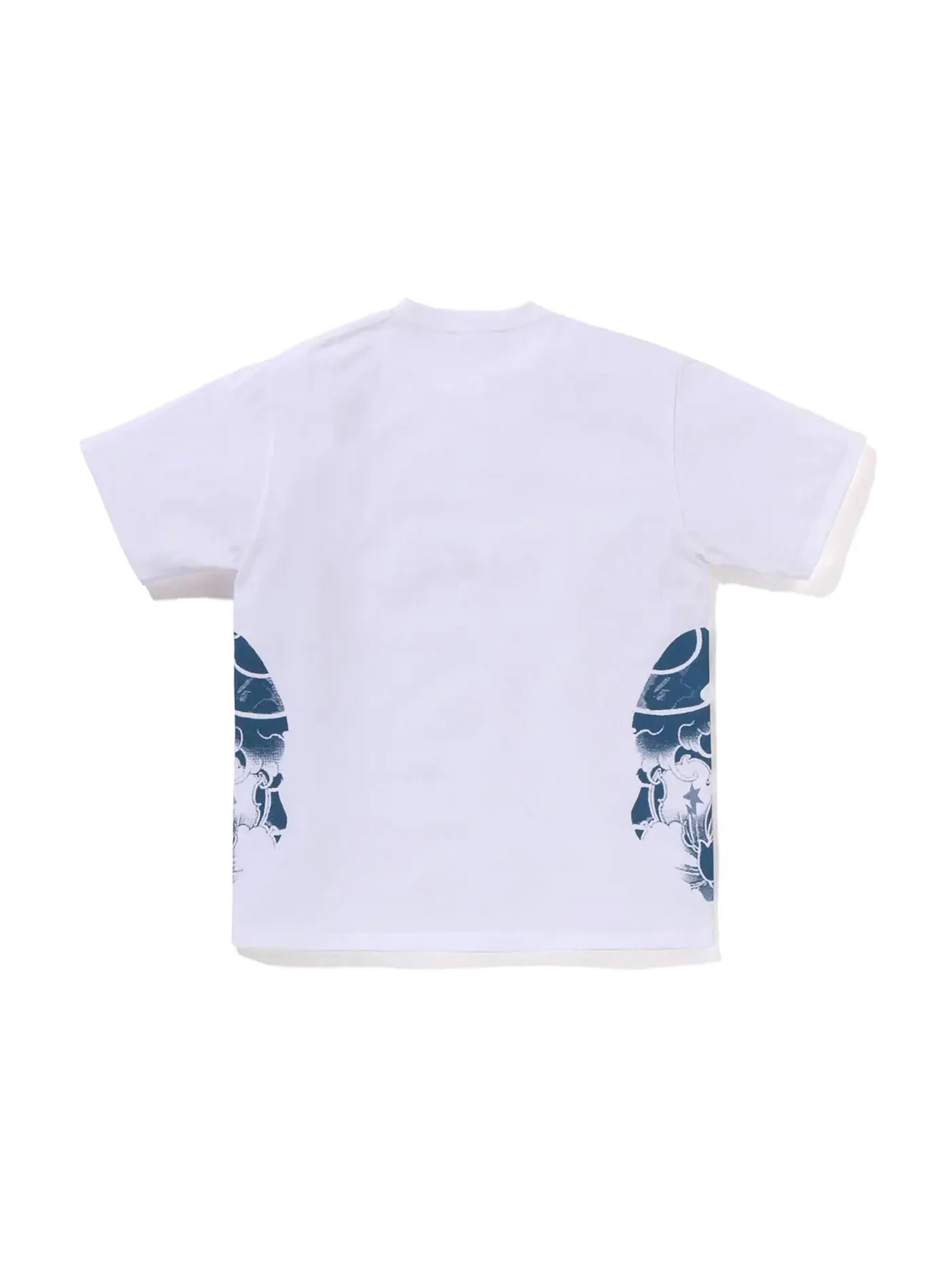 Мужская футболка с принтом BAPE Japanese Tattoo Side Big Ape Head Tee — изображение 2 из 2, белый