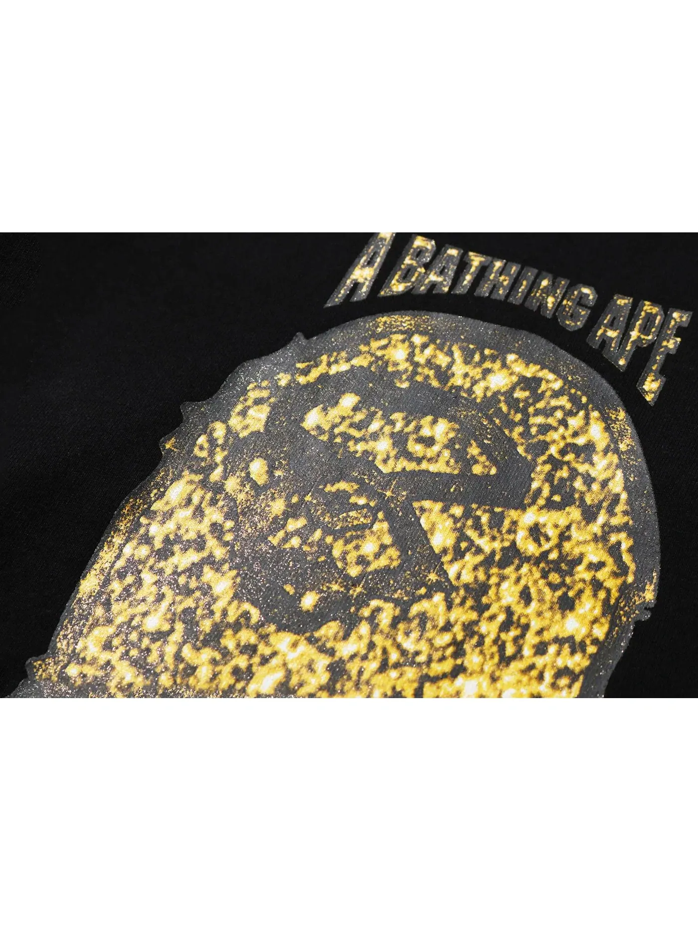 Мужской свитшот с принтом BAPE Jewelry Motif BAPE — изображение 3 из 3, черный