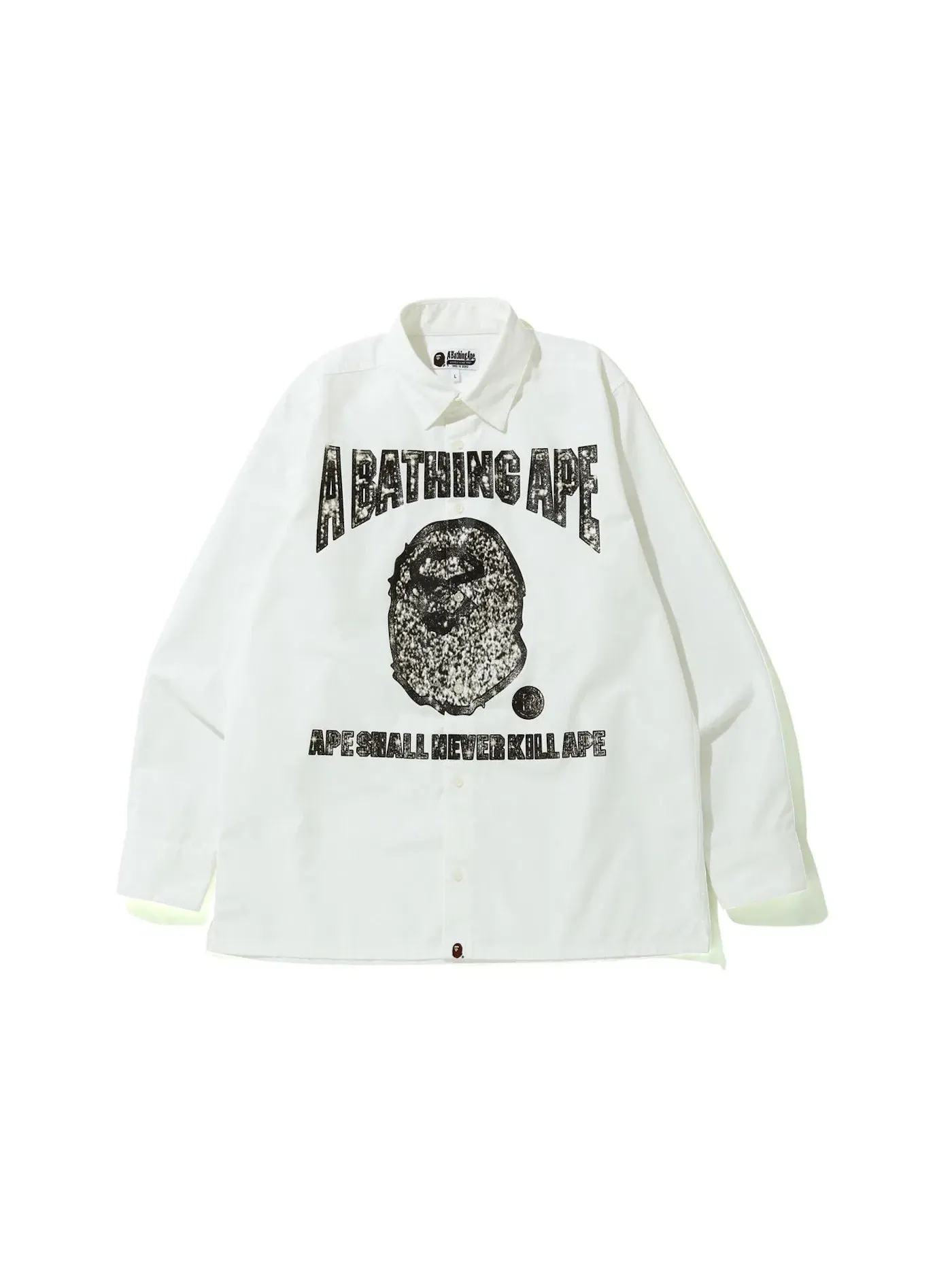 Мужская футболка с принтом BAPE Shirt White — изображение 1 из 1