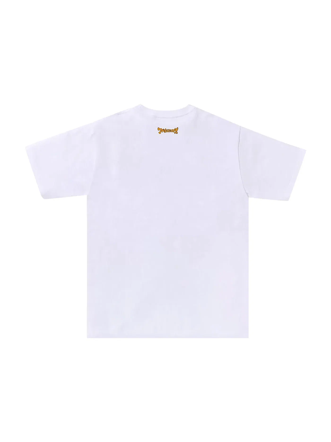 Мужская футболка с принтом BAPE Katakana Ape Head Tee (SS24) BAPE — изображение 2 из 2, белый