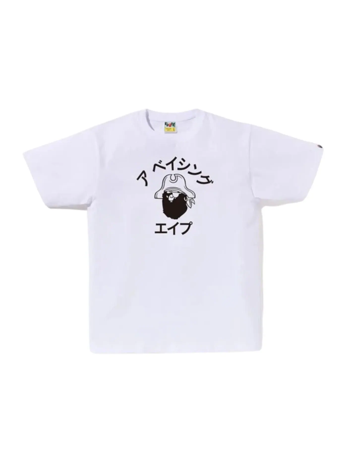Мужская футболка с принтом BAPE White — изображение 1 из 1