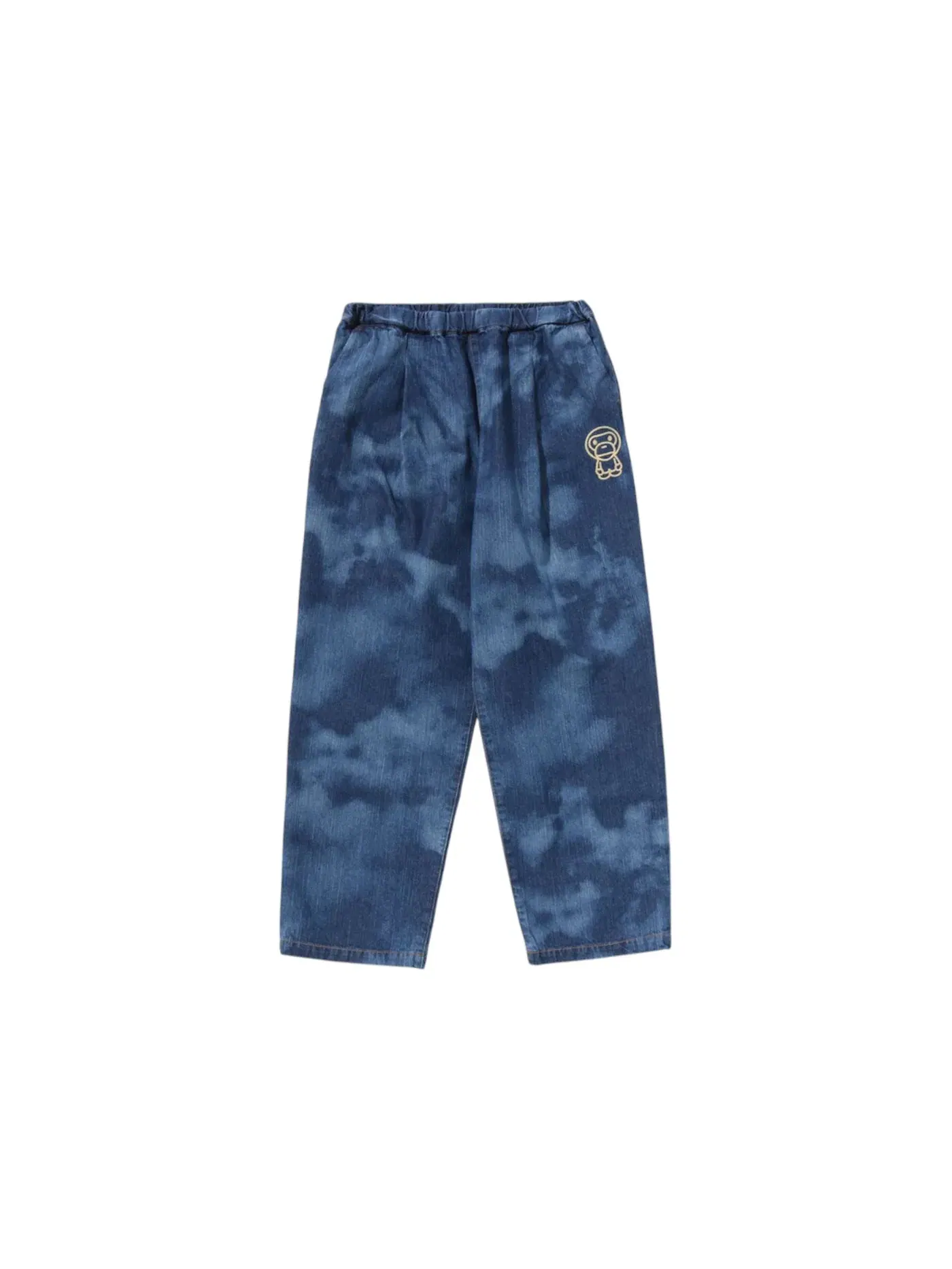 Женские джинсы с зауженным кроем Milo High Tone Bleach BAPE — изображение 1 из 2, мульти