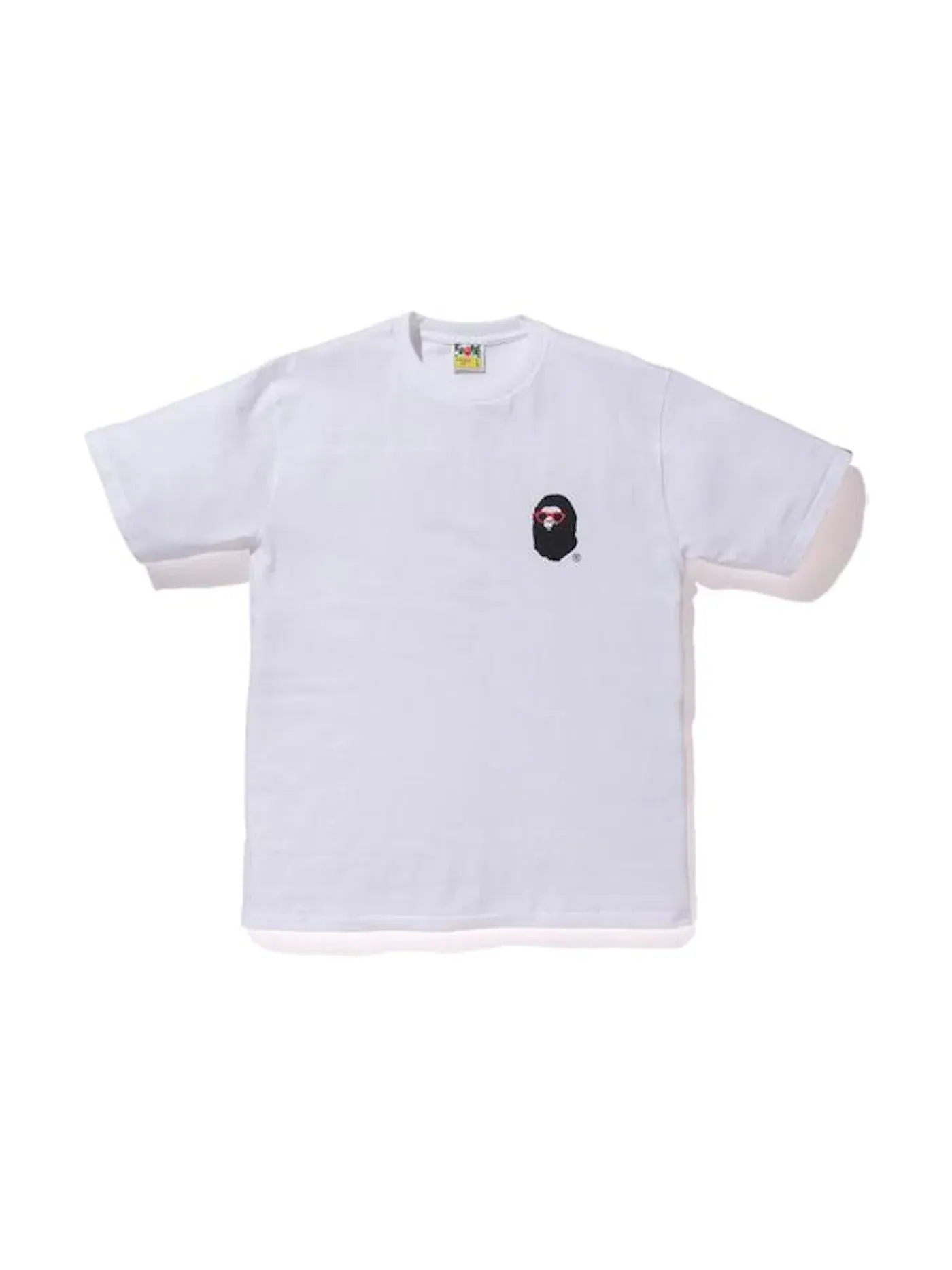 Мужская футболка с принтом BAPE La College Back Print Tee BAPE — изображение 1 из 2, красный