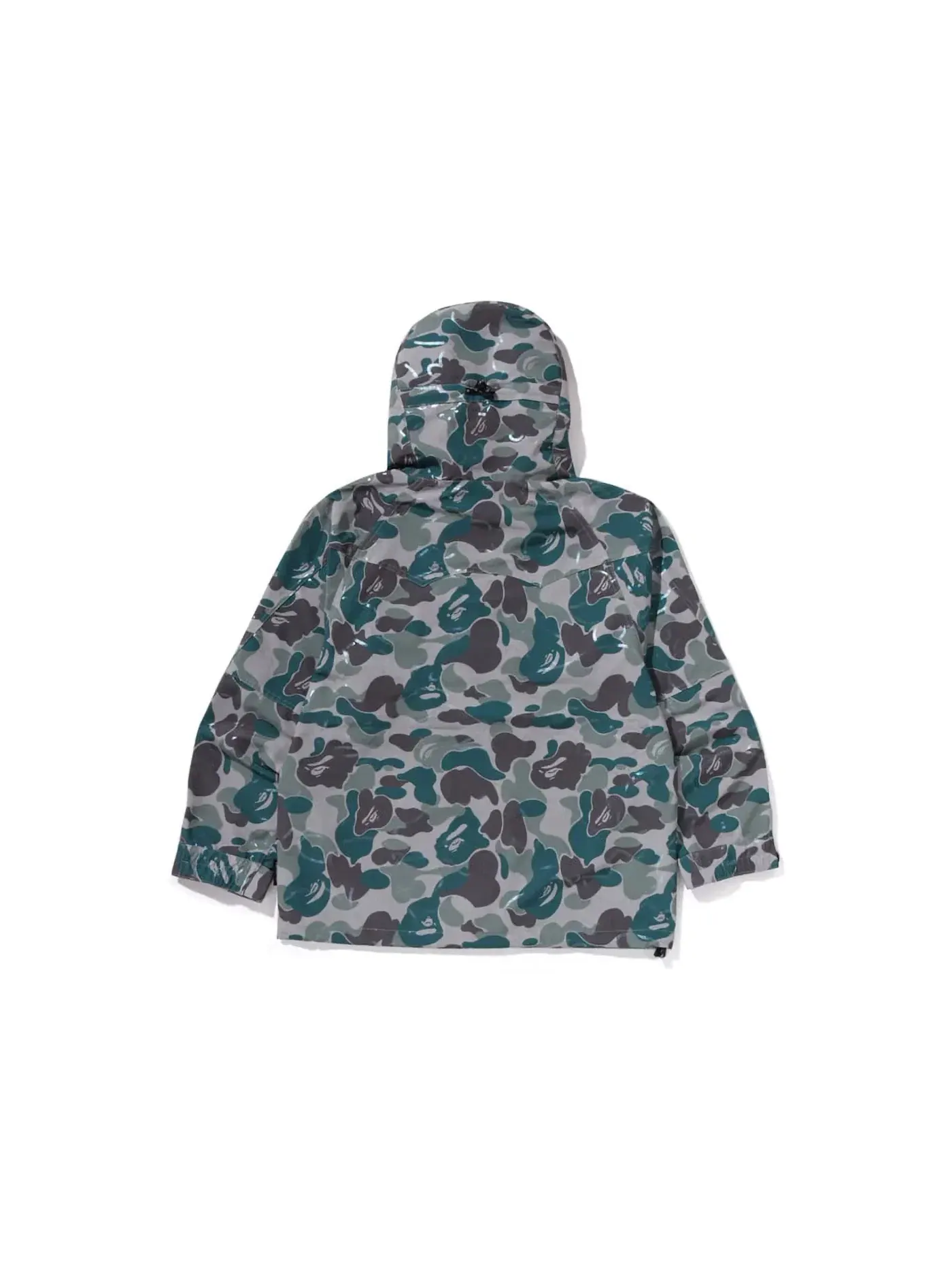 Мужская куртка с принтом BAPE Laminated Camo Snowboard Jacket — изображение 2 из 2, бежевый