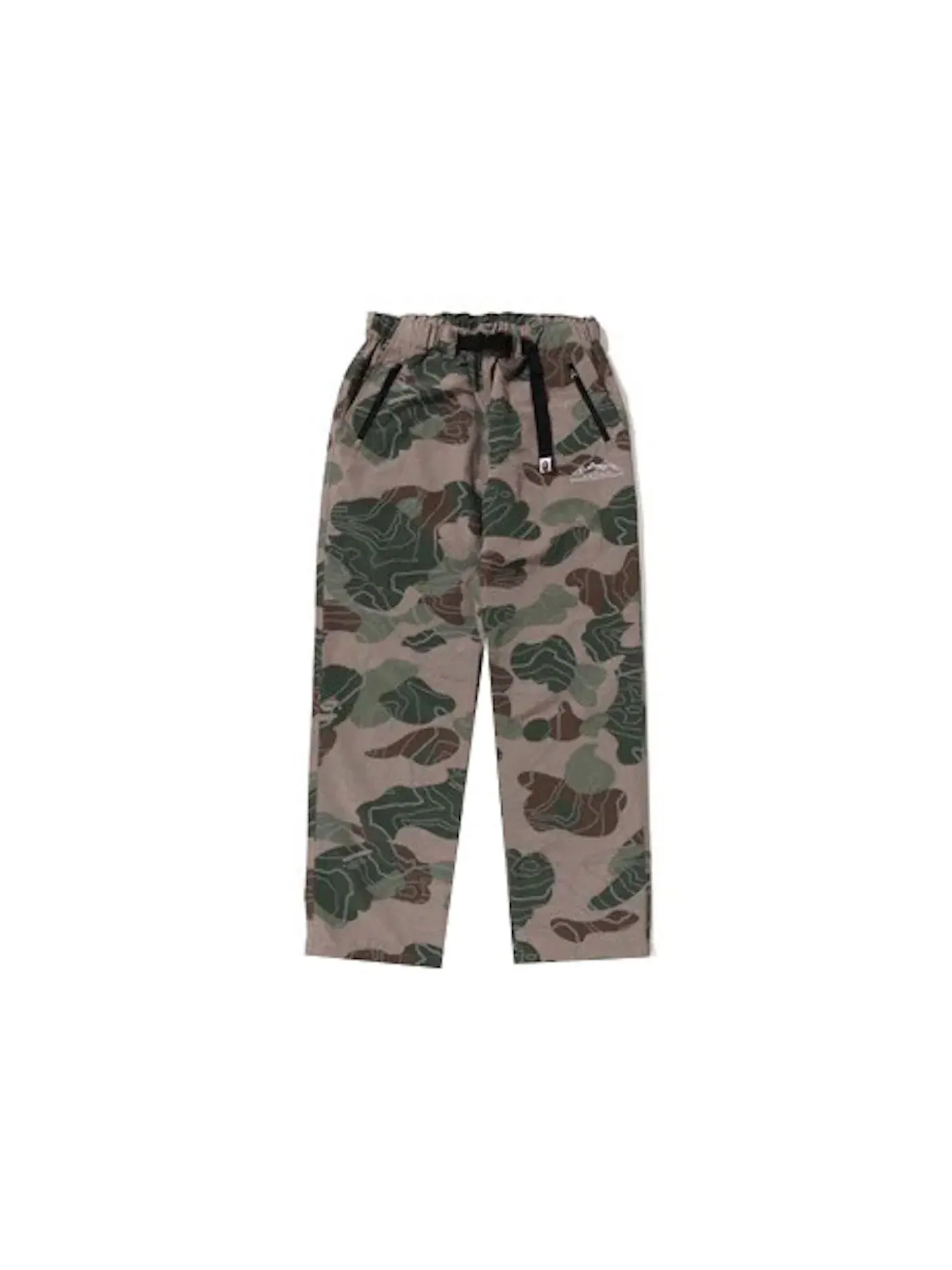 Мужские спортивные штаны с камуфляжным принтом BAPE — изображение 1 из 2, бежевый