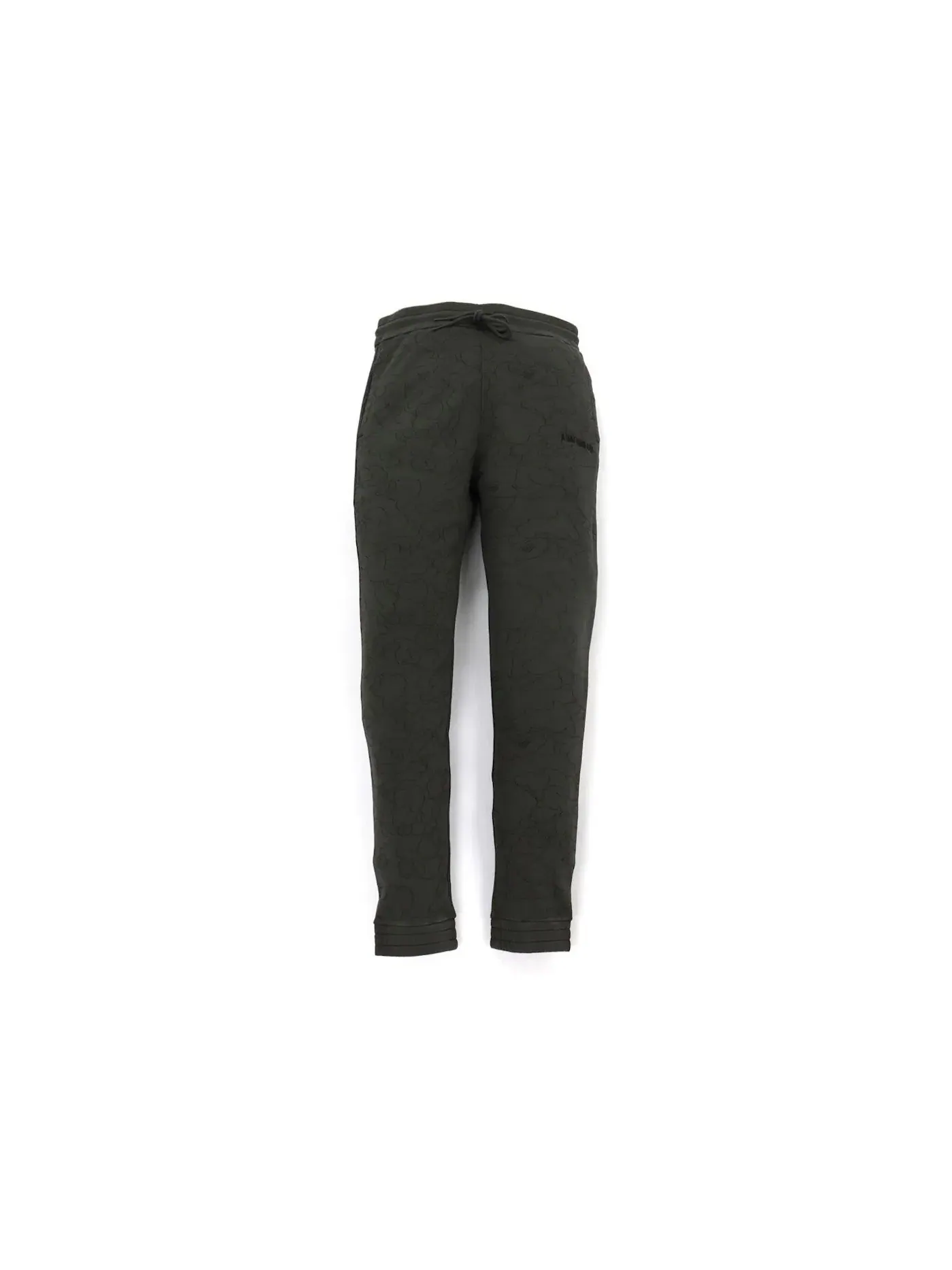 Мужские штаны с принтом BAPE Line 1st Camo Washed Slim Fit Sweat Pants BAPE — изображение 1 из 2, черный