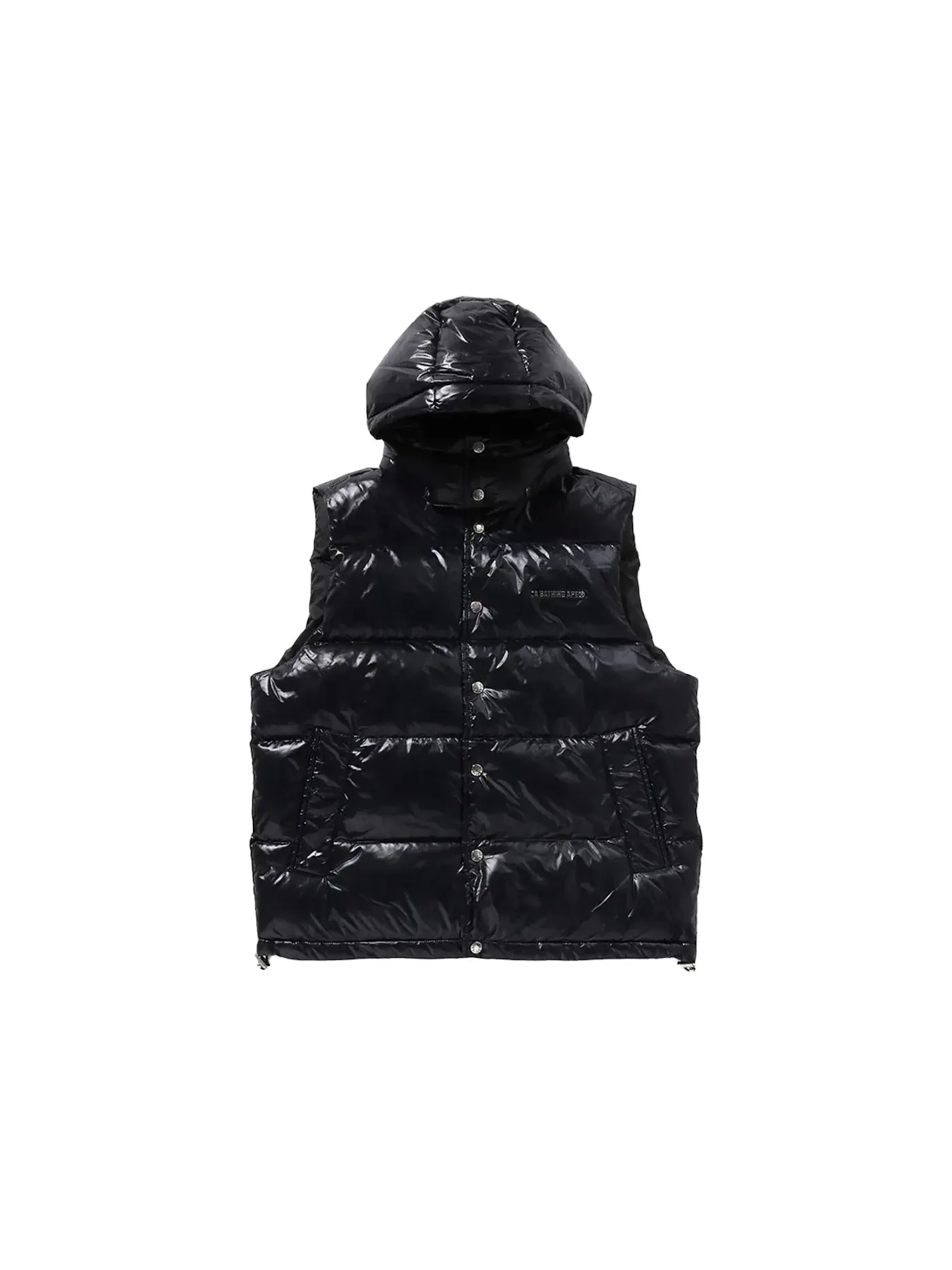 Мужской жилет с камуфляжным принтом BAPE Vest — изображение 1 из 3, черный