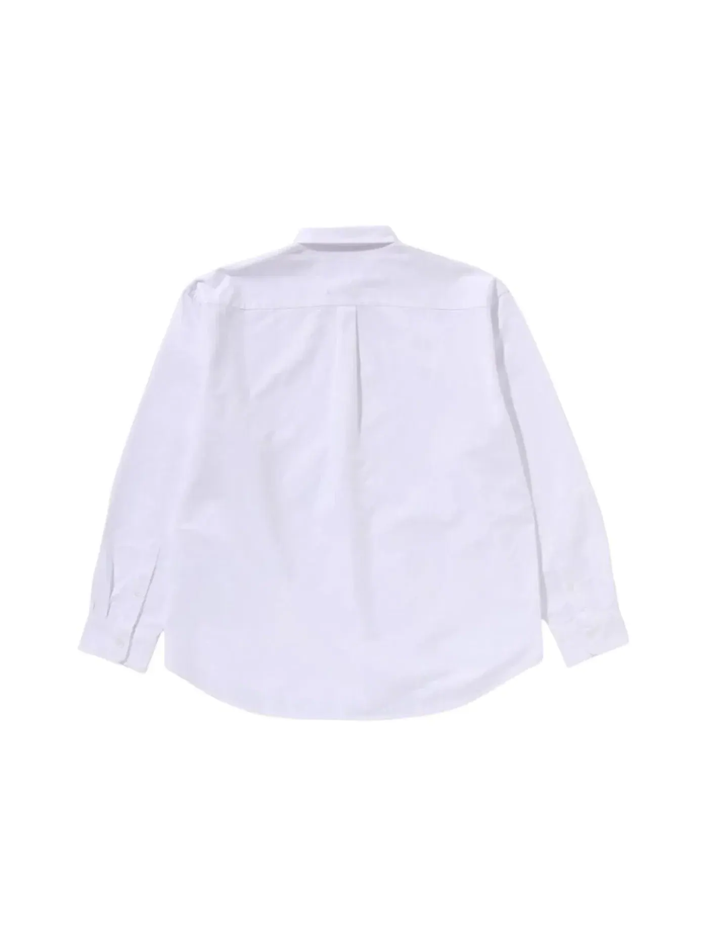 Мужская рубашка с камуфляжным принтом BAPE Shirt — изображение 2 из 2, белый