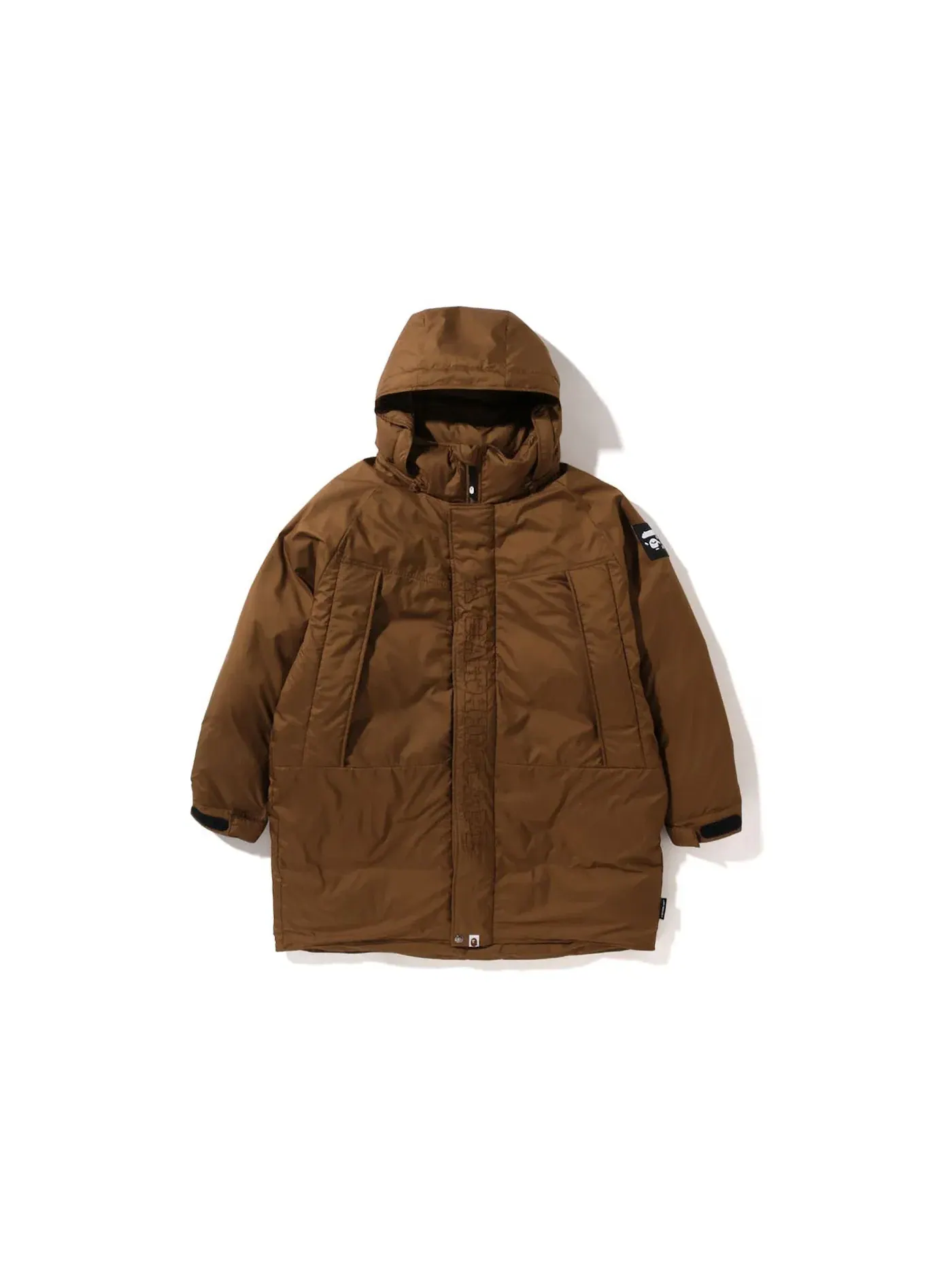 Мужская куртка свободного кроя с утеплителем BAPE — изображение 2 из 2, бежевый