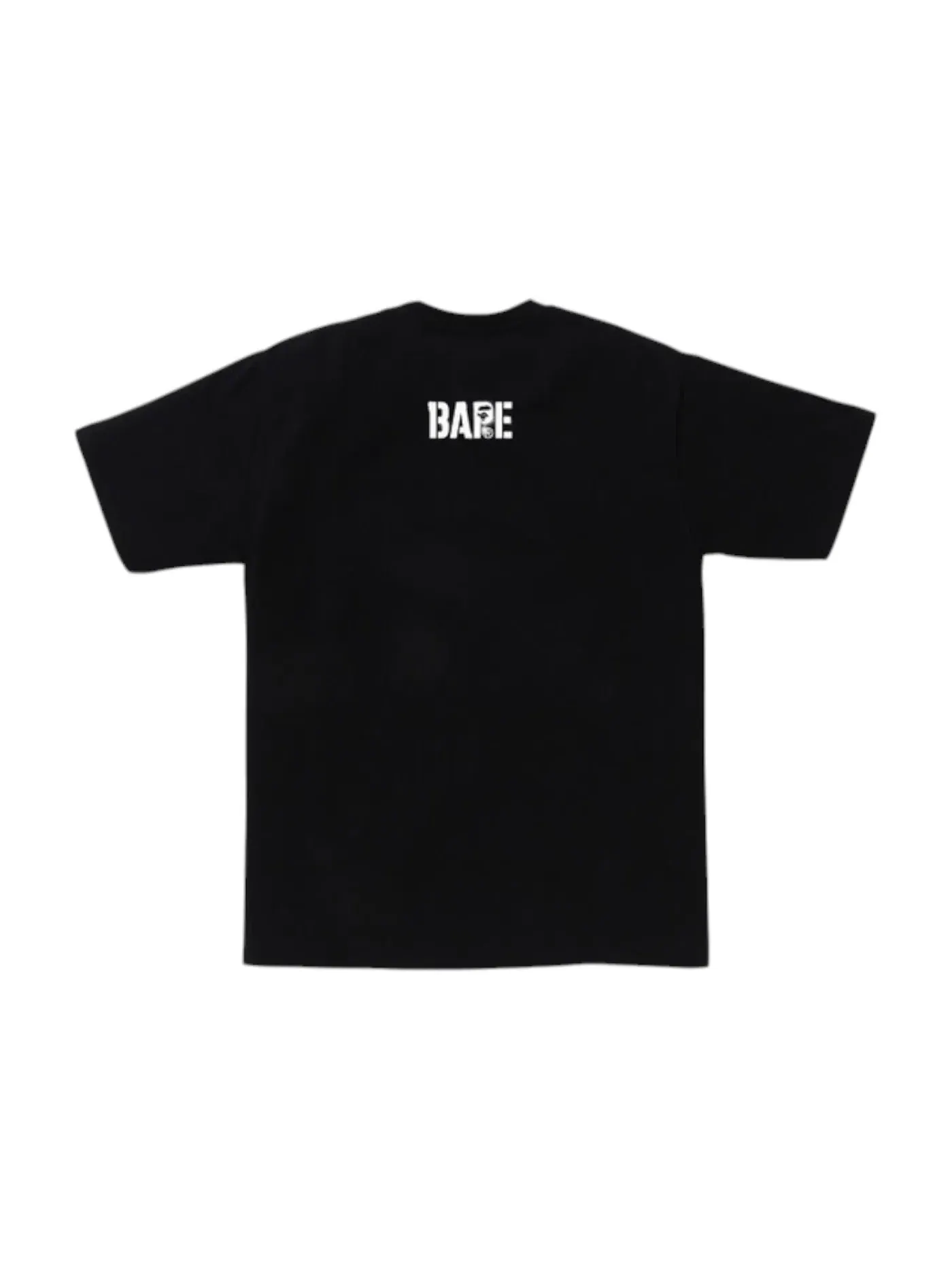 Мужская футболка с принтом BAPE Map Camo Ape Head Shark Tee BAPE — изображение 2 из 2, черный/красный