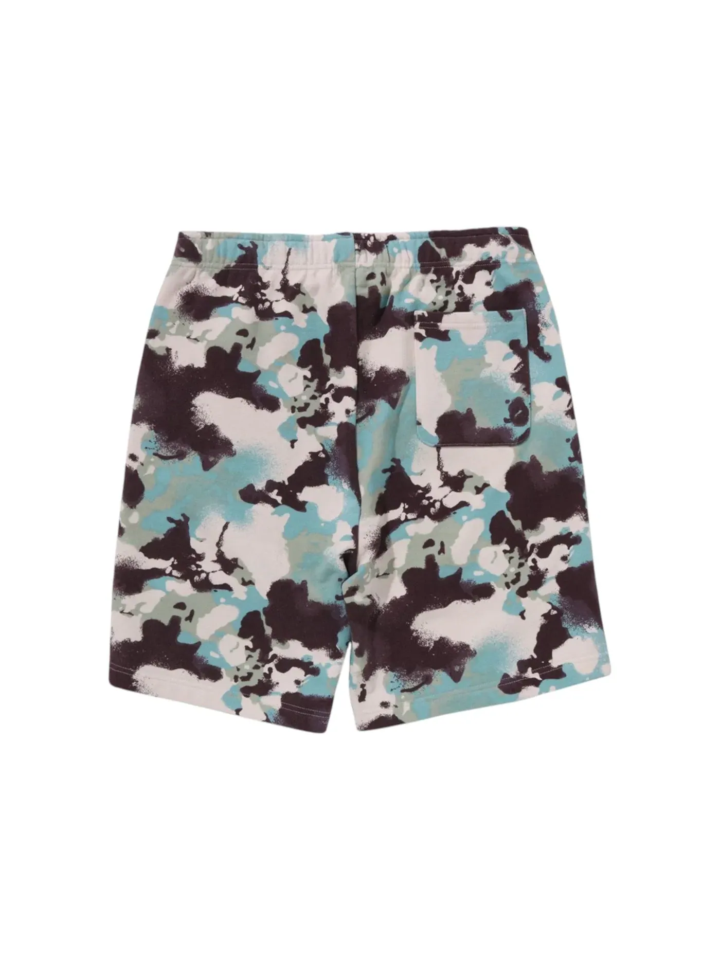 Мужские шорты с принтом BAPE Map Camo Regular Fit Shark Sweat Shorts BAPE — изображение 2 из 2, мульти