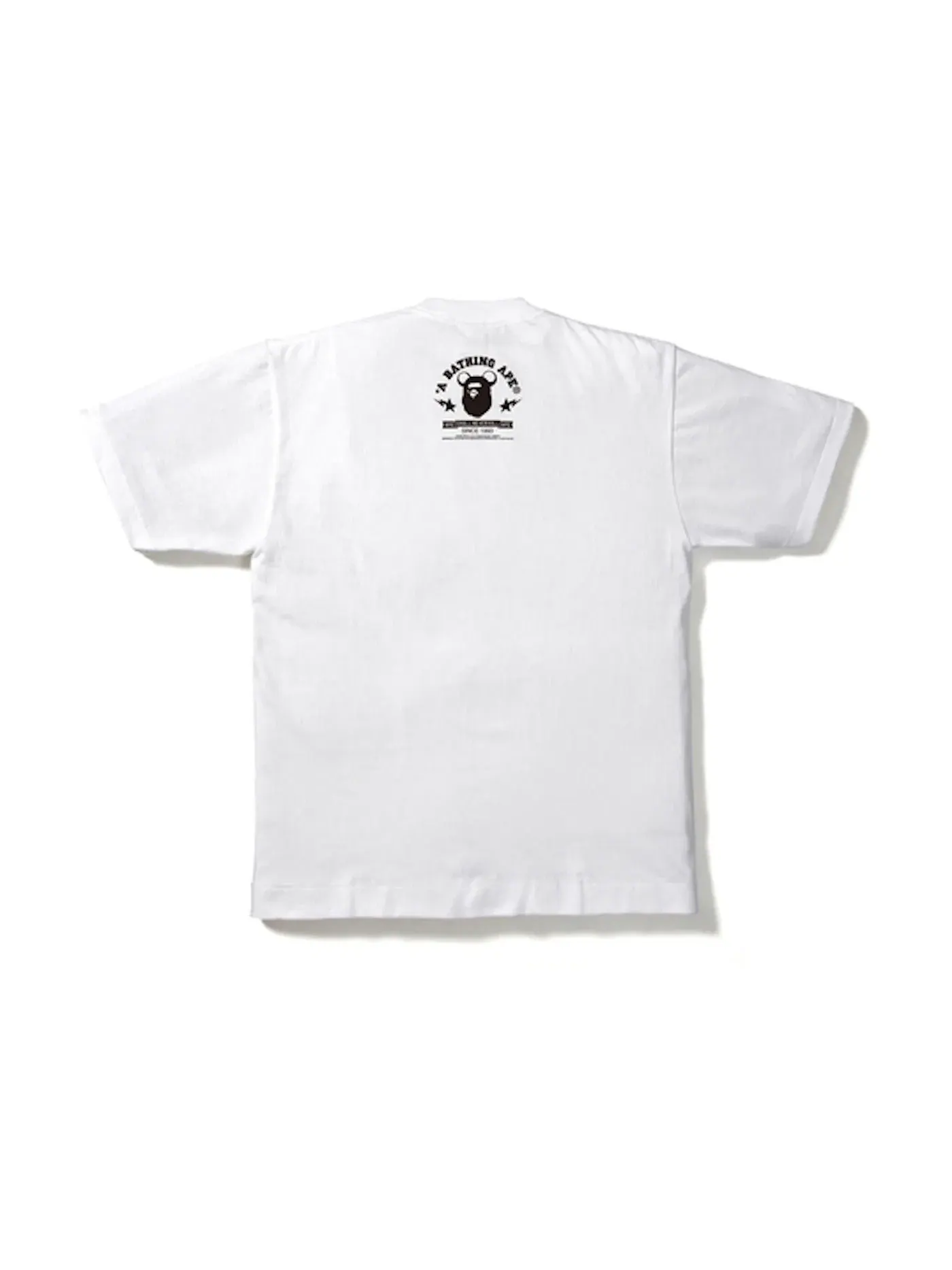 Мужская футболка с принтом BAPE Medicom Toy Beartee 2017 Baby Milo Tee — изображение 2 из 2, белый