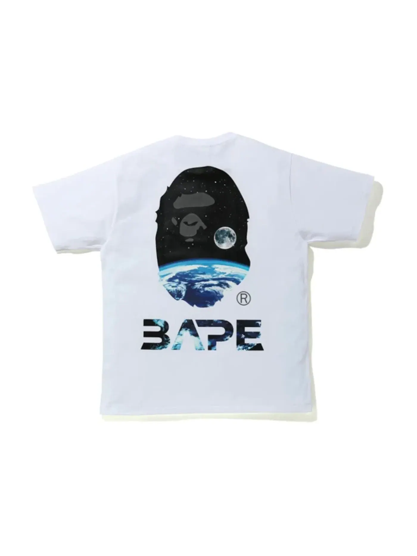 Мужская футболка с принтом Tee (FW20) BAPE — изображение 1 из 2, белый