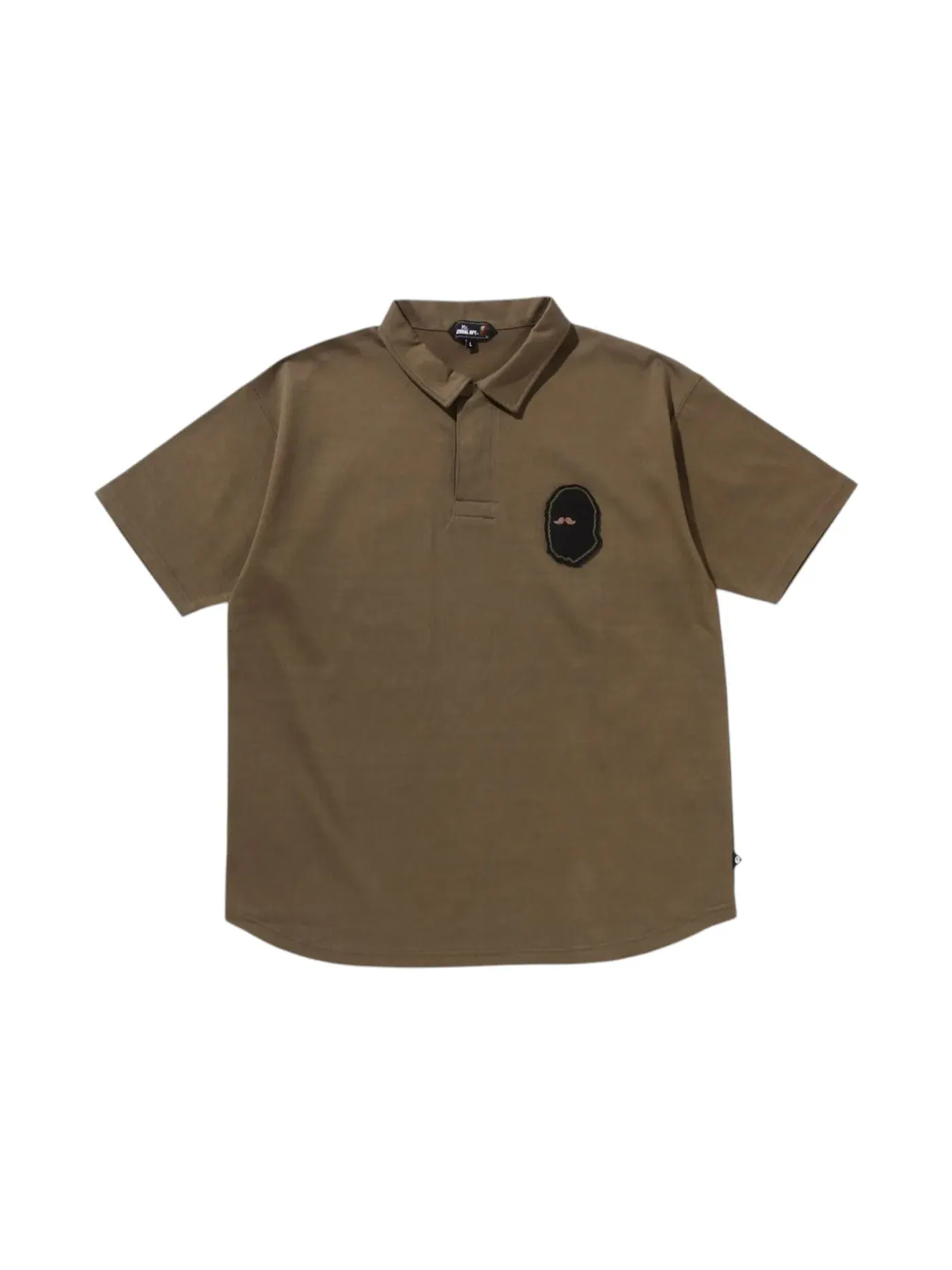 Мужская рубашка-поло с принтом BAPE Olivedrab — изображение 1 из 1
