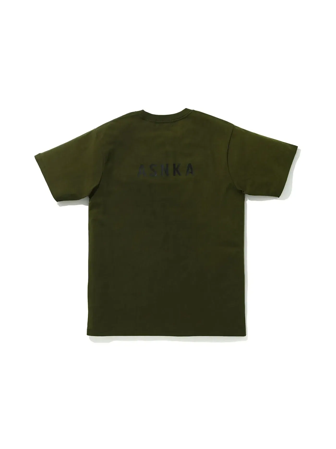 Мужская футболка с накладным карманом BAPE Tee, Olivedrab — изображение 2 из 2