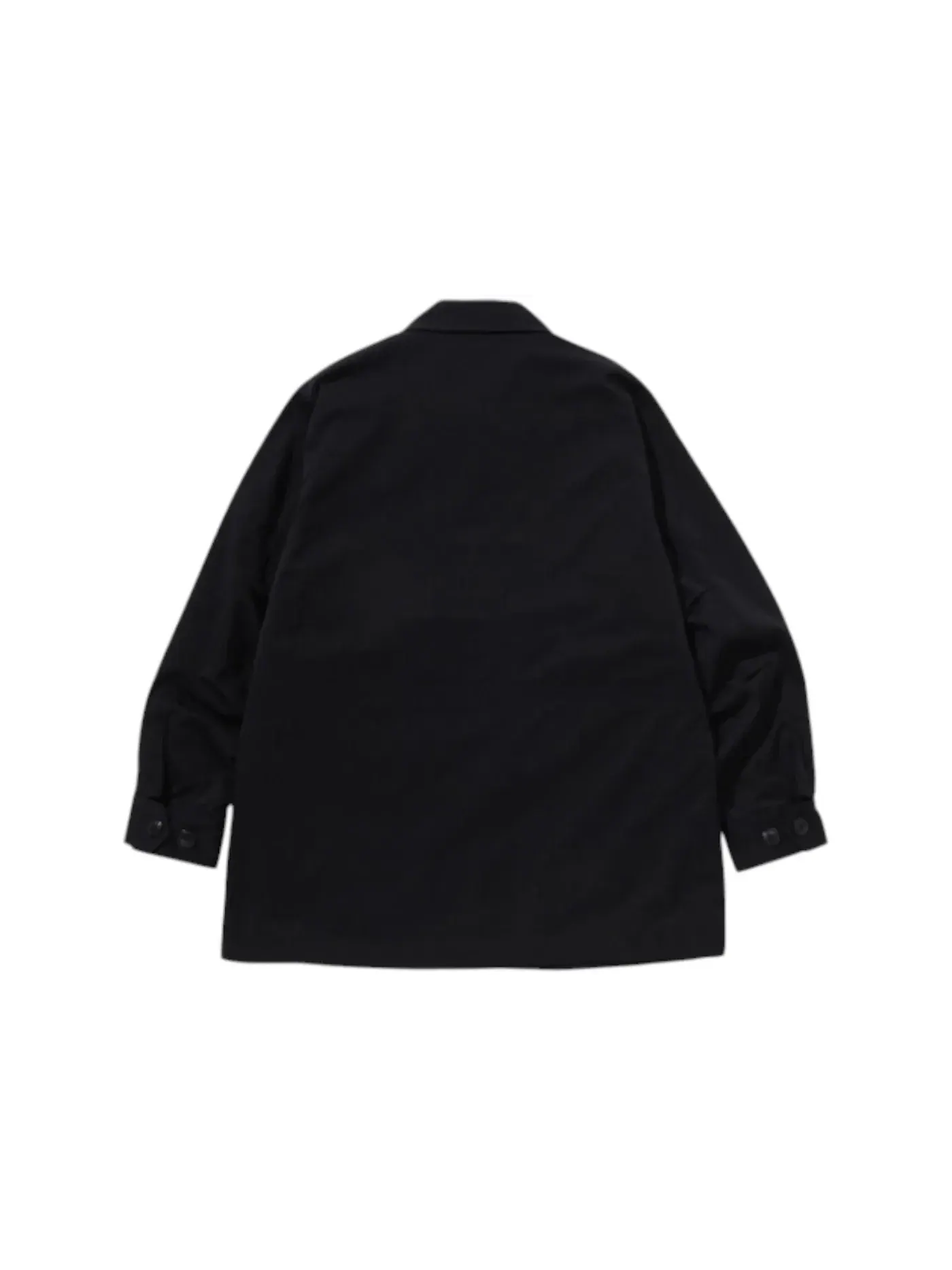 Мужская куртка-рубашка Military Shirt Jacket BAPE — изображение 2 из 2, черный