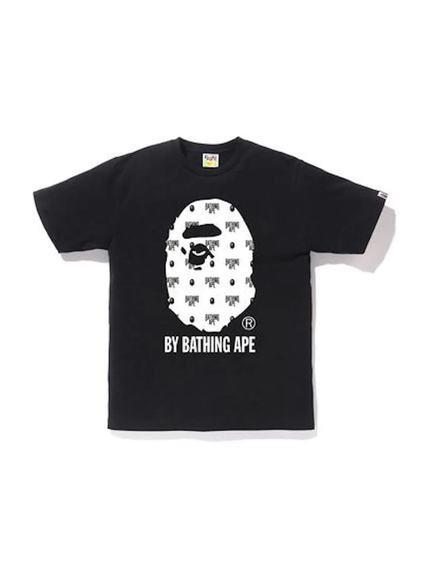 Мужская футболка с монограммой BAPE Monogram by Bathing Tee BAPE — изображение 1 из 1, черный/белый