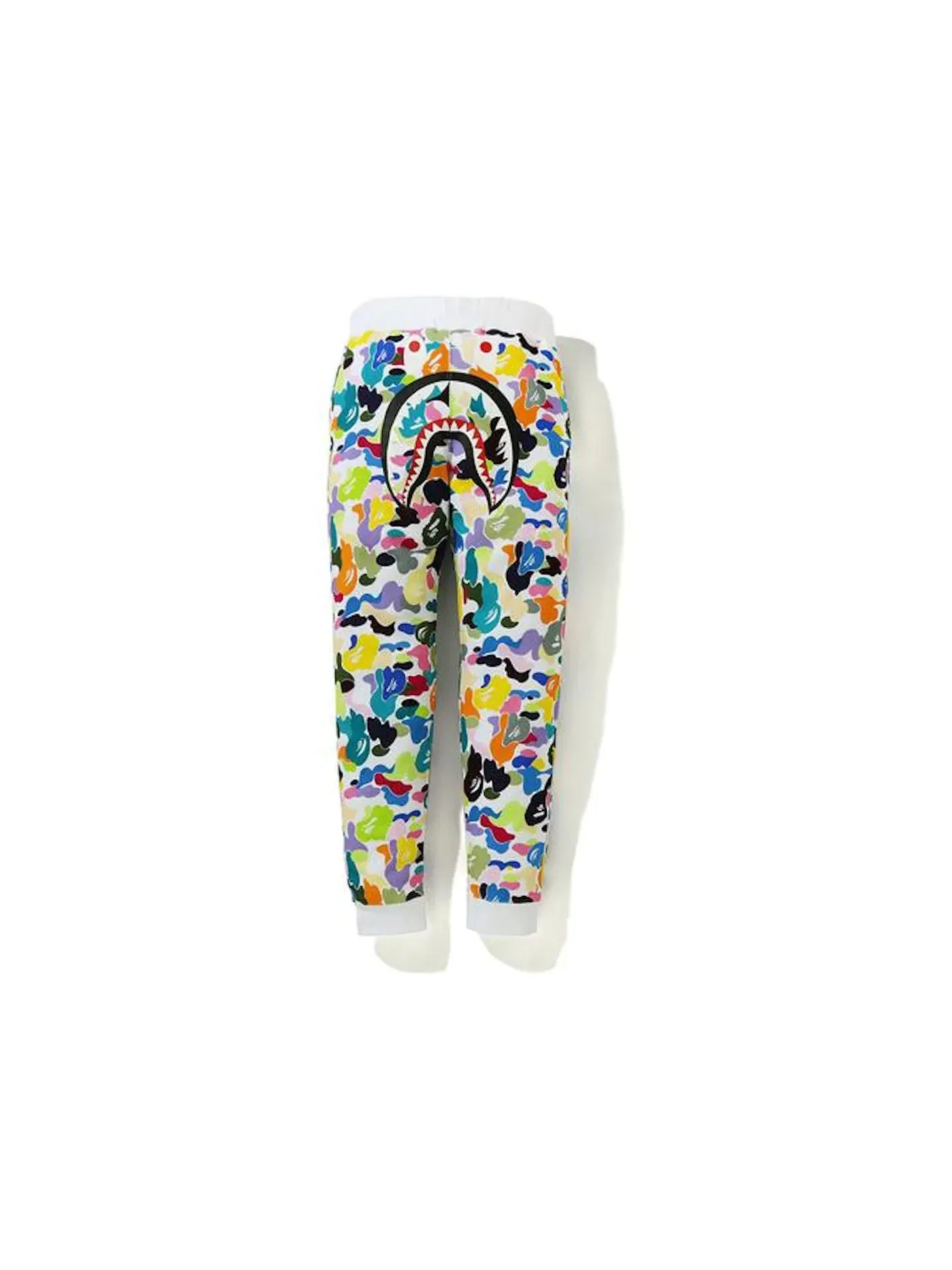 Мужские спортивные штаны с принтом BAPE Sweatpant — изображение 1 из 2, белый