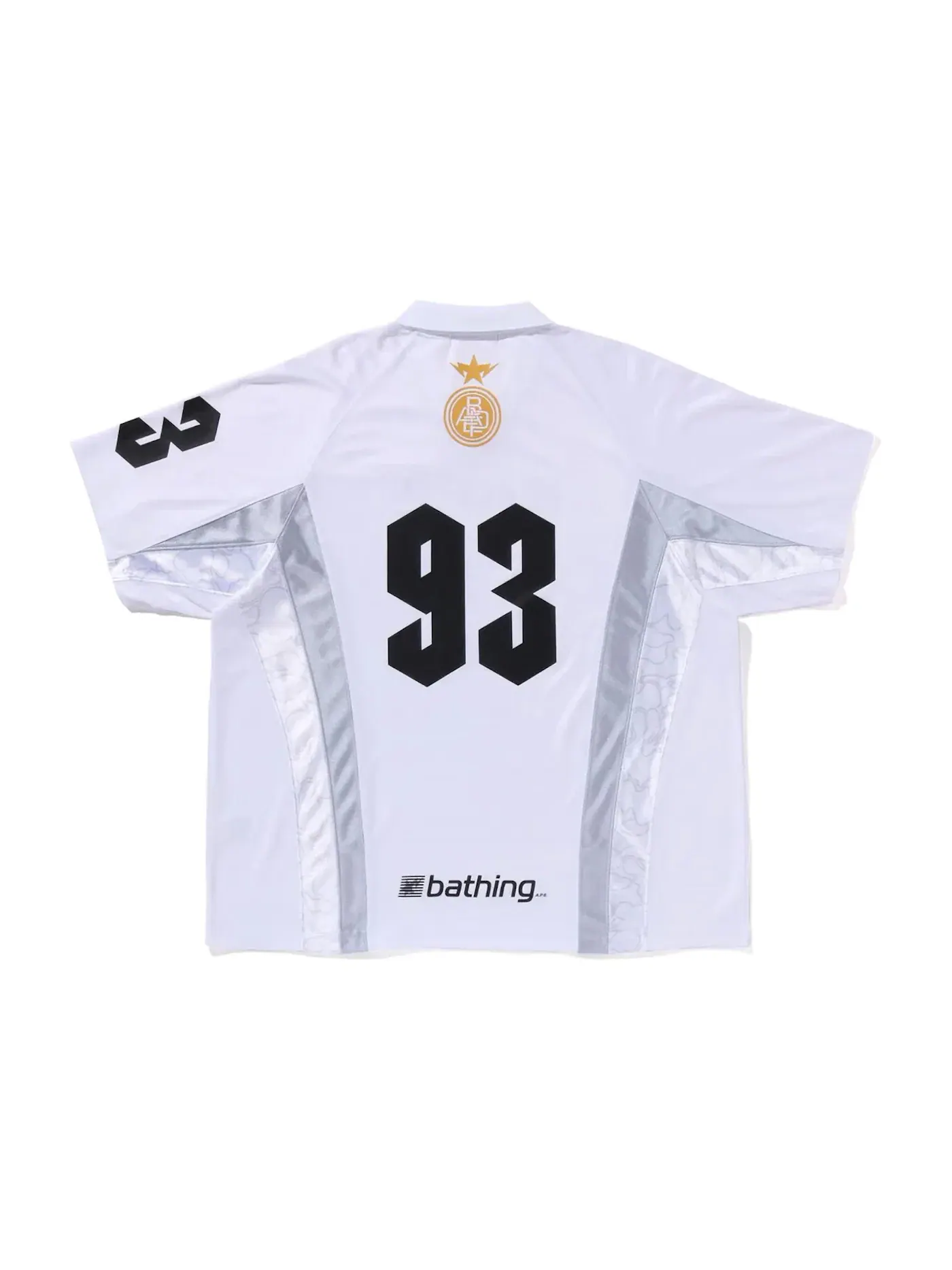 Детская футболка с длинным рукавом Jersey BAPE — изображение 2 из 2, белый