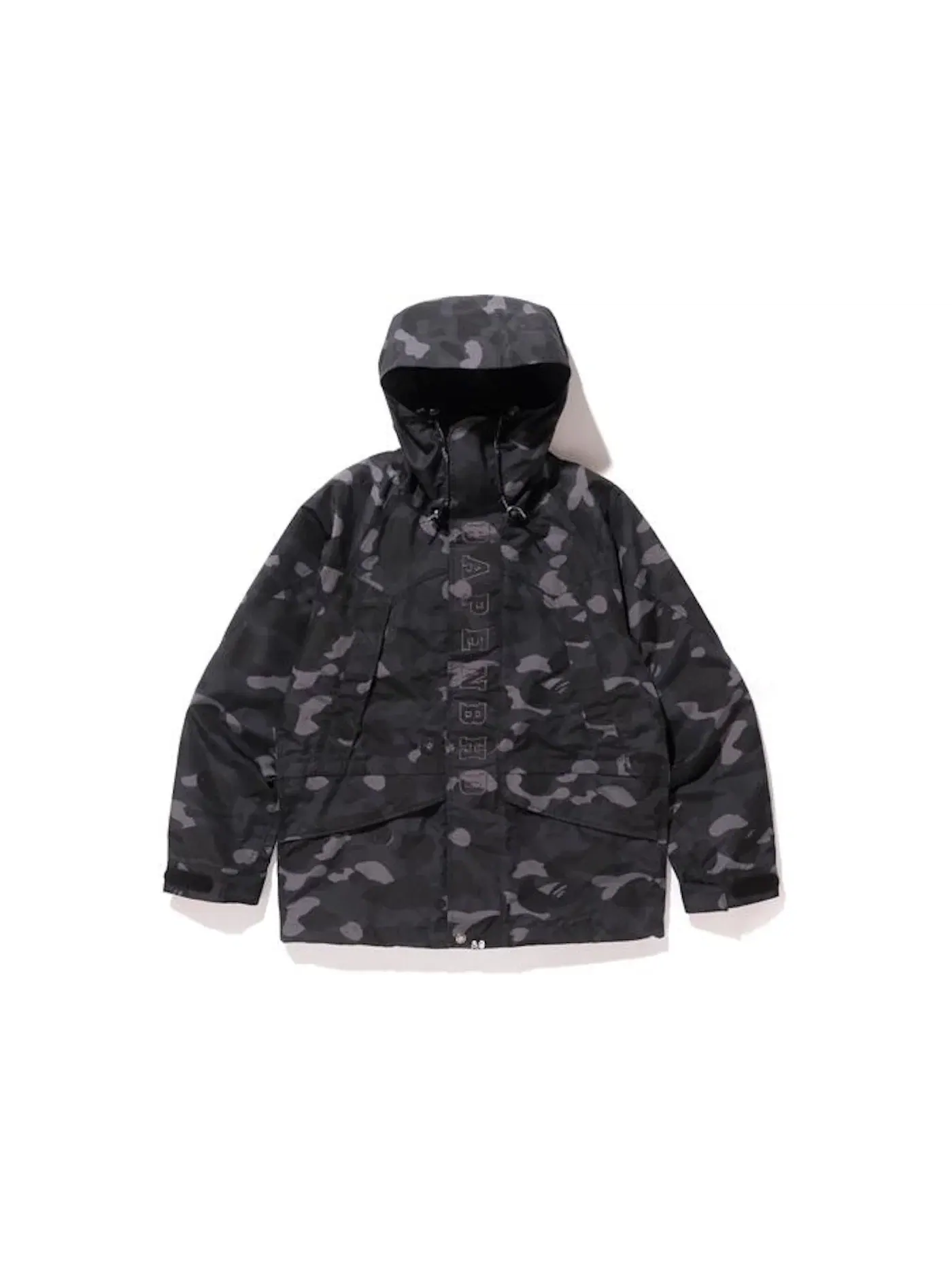 Мужская куртка-сноуборд BAPE Nbhd Camo Snowboard Jacket — изображение 1 из 2, черный