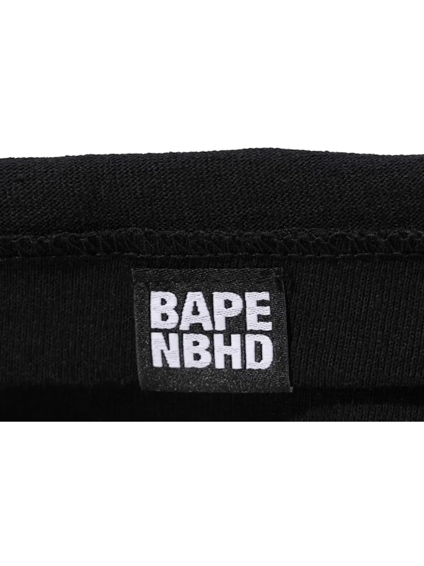 Мужская футболка с принтом BAPE 1 — изображение 3 из 4, черный