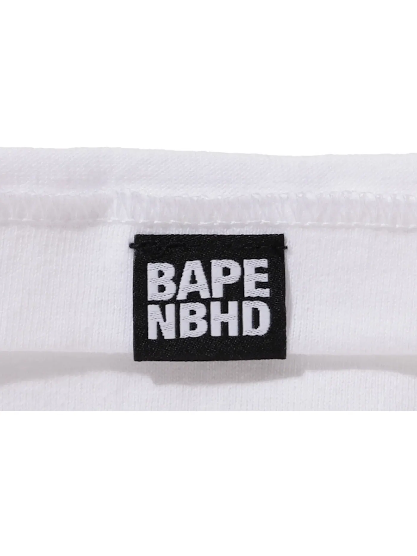 Мужская футболка с принтом 1 BAPE — изображение 3 из 4, белый