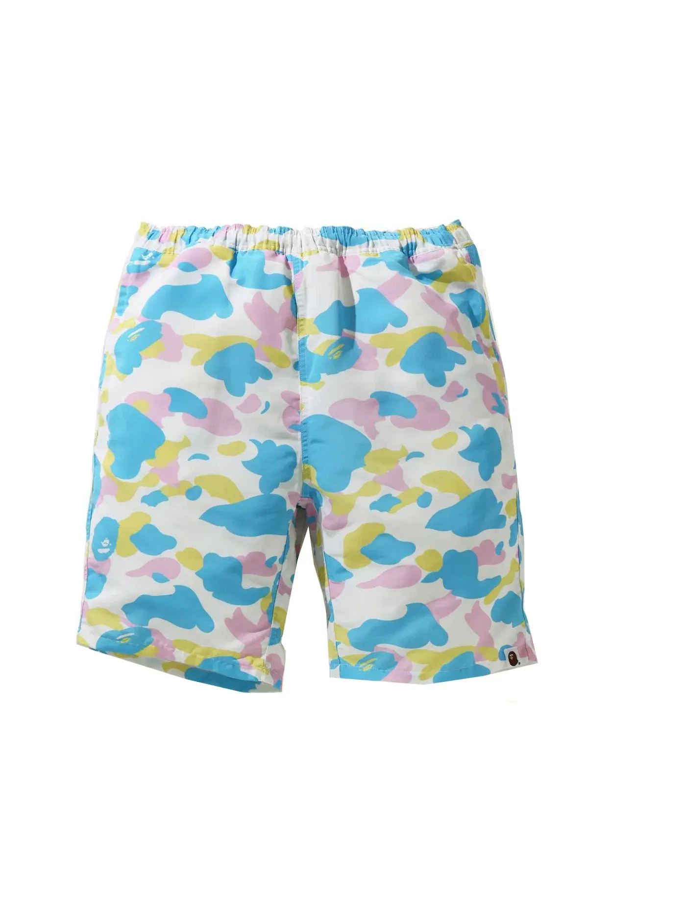 Мужские шорты с принтом BAPE Shorts BAPE — изображение 1 из 2, белый