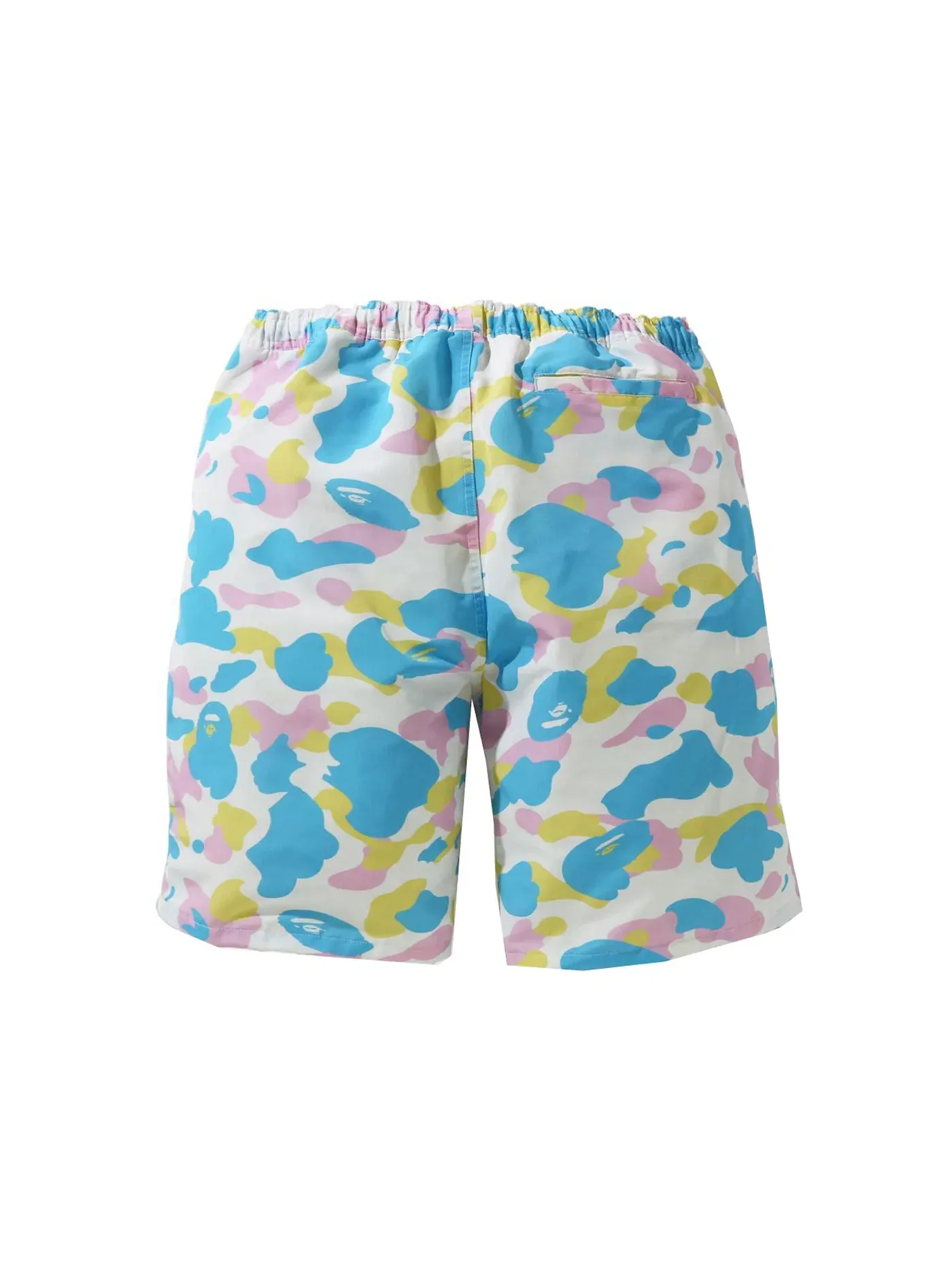 Мужские шорты с принтом BAPE Shorts BAPE — изображение 2 из 2, белый