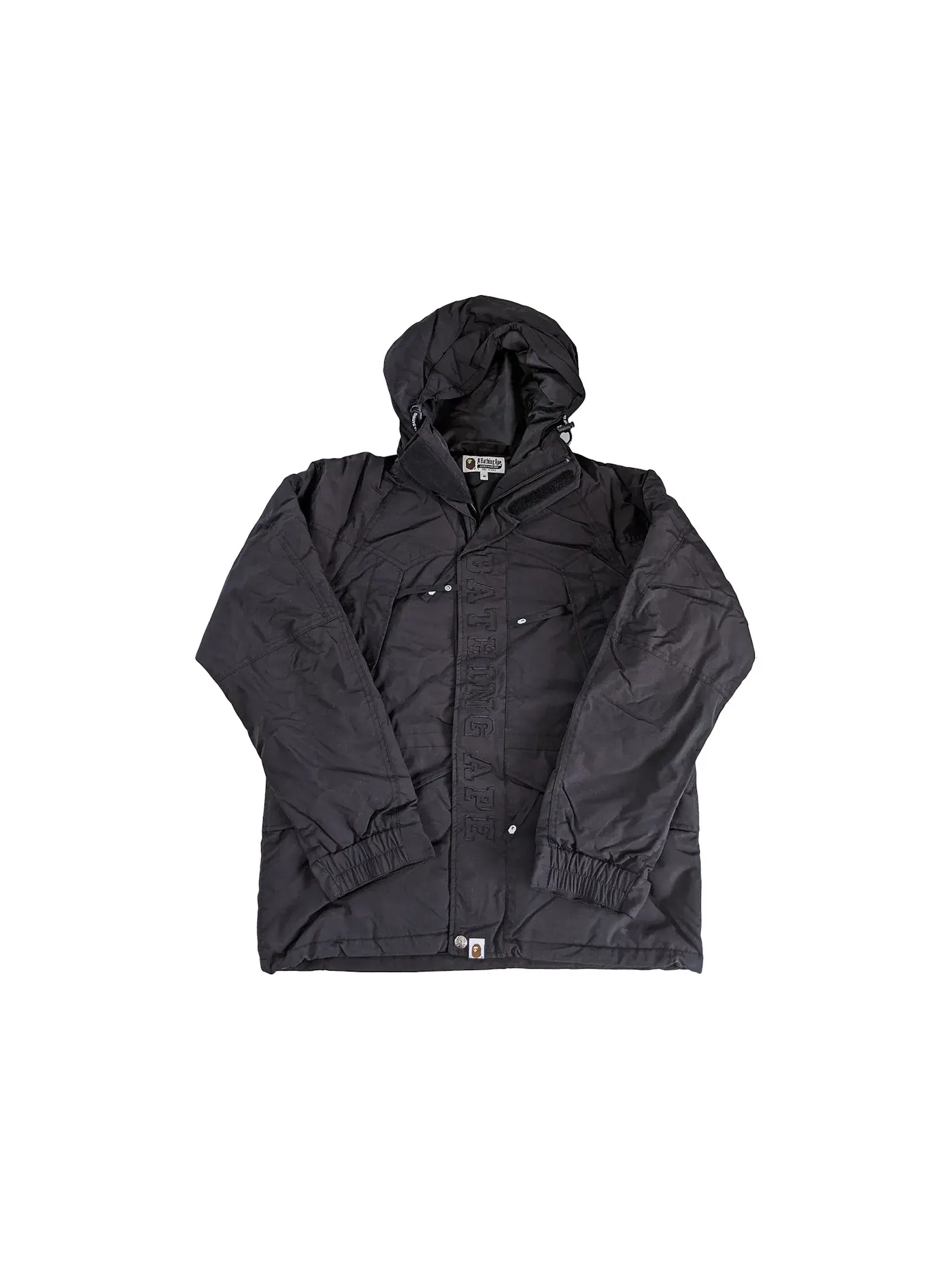 Мужская куртка с принтом New Year 2021 Premium Down Jacket BAPE — изображение 1 из 1, черный