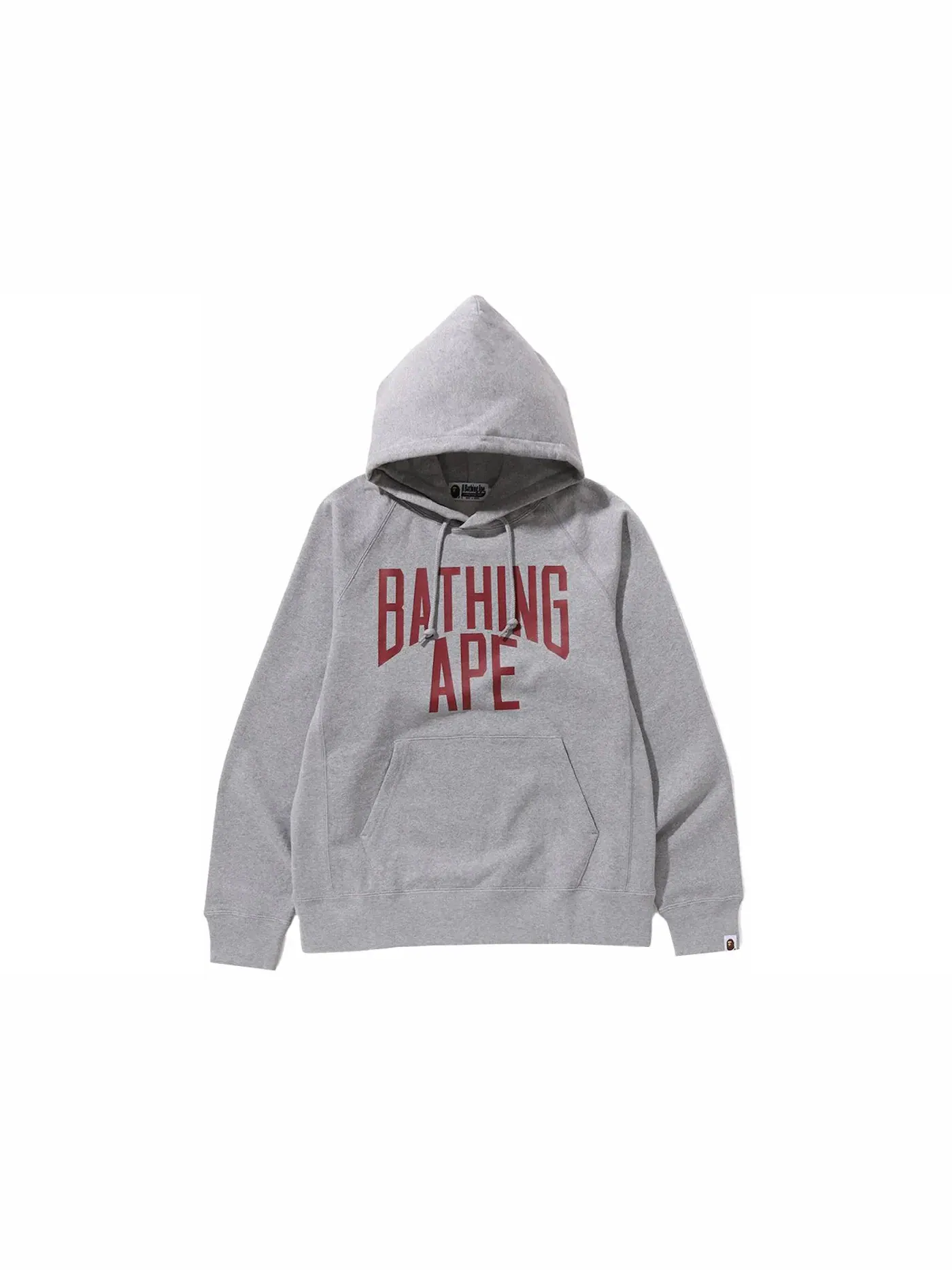 Мужской худи с логотипом NYC BAPE — изображение 1 из 1, серый