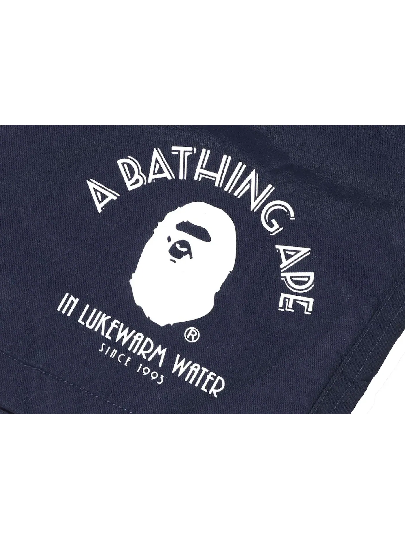Мужские шорты нейлоновые BAPE — изображение 3 из 3, темно-синий