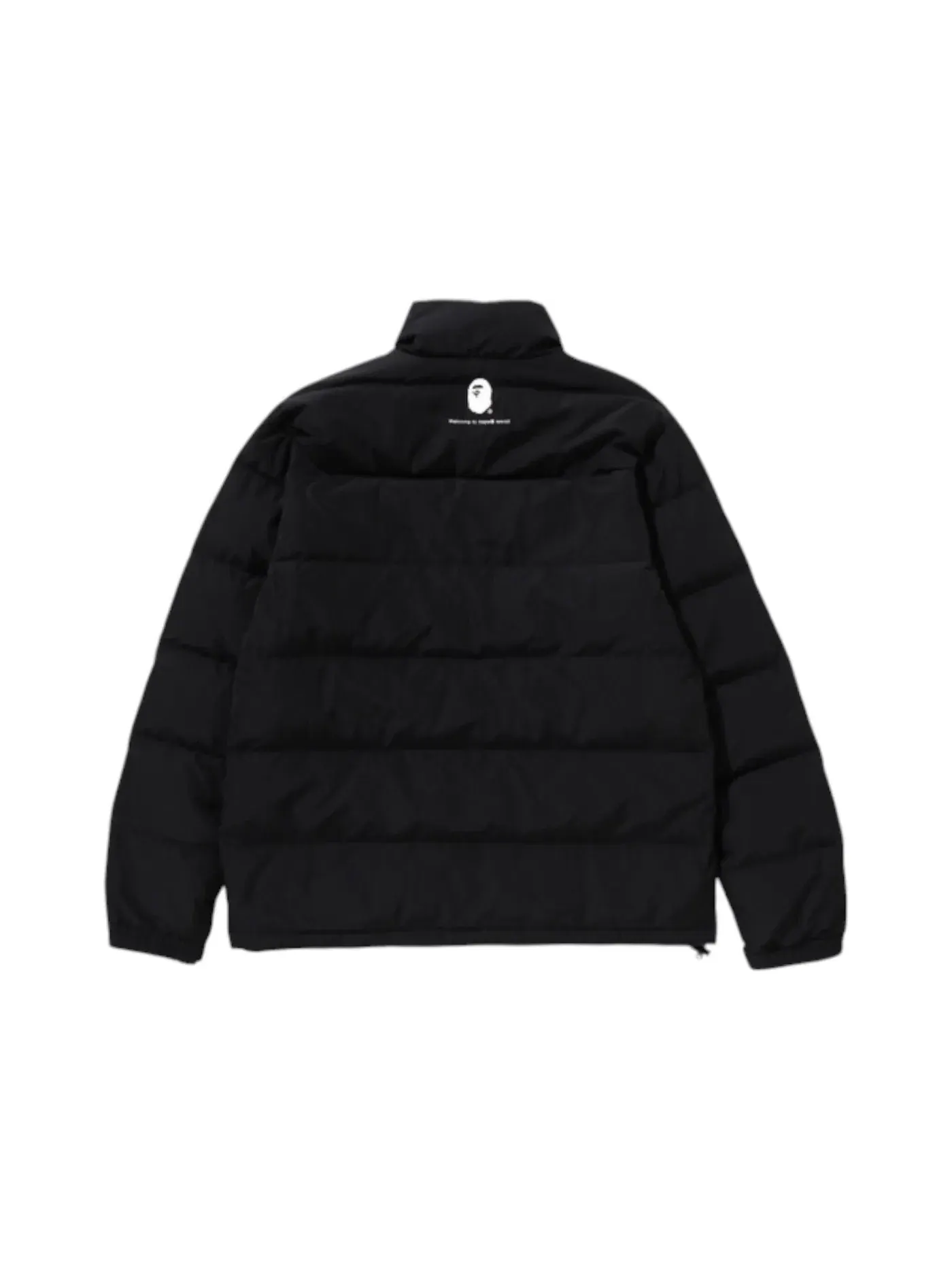 Мужская куртка с принтом BAPE One Point Down Jacket BAPE — изображение 2 из 2, черный