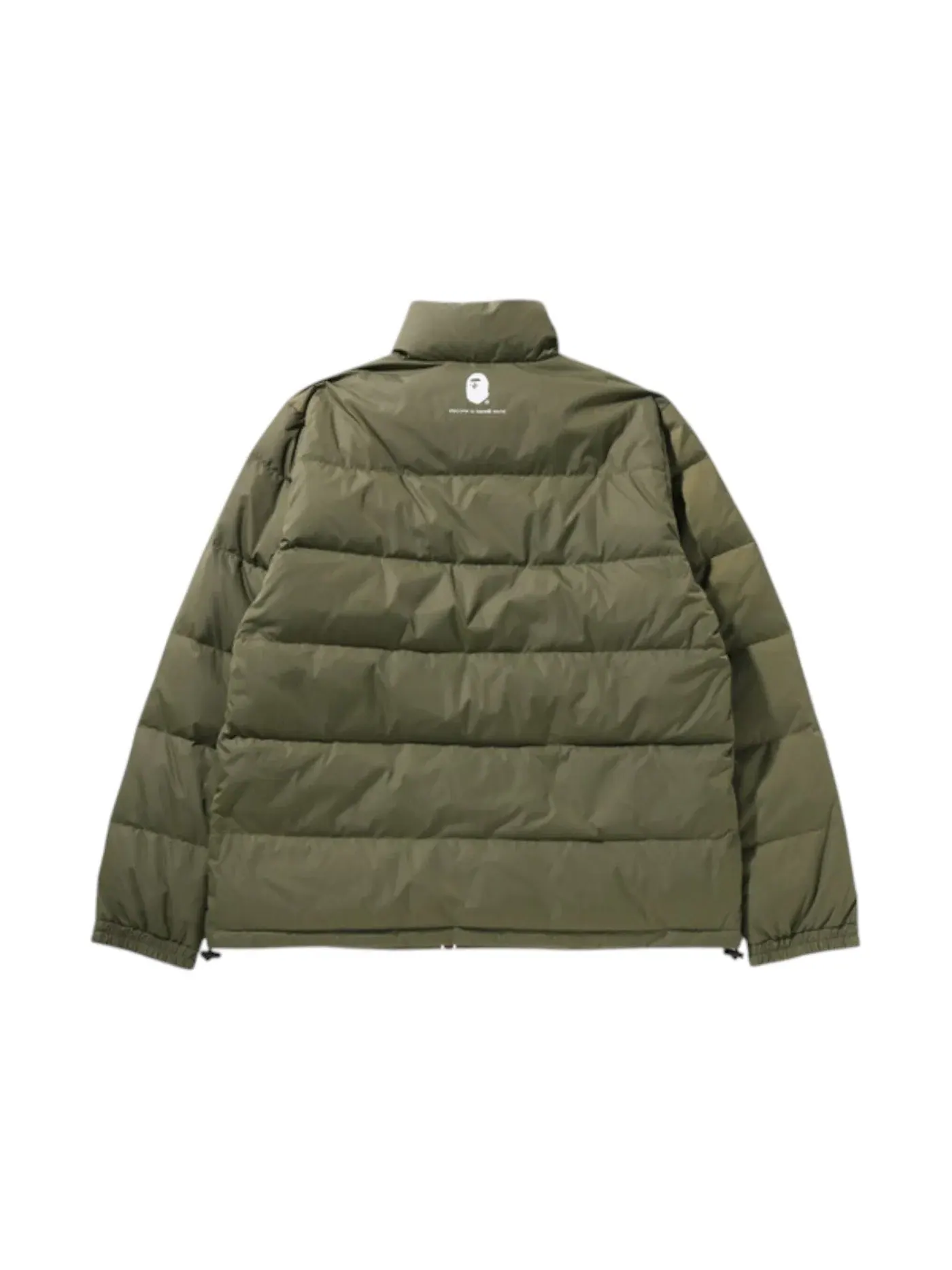 Мужская куртка с принтом BAPE One Point Down Jacket BAPE, Olivedrab — изображение 2 из 2