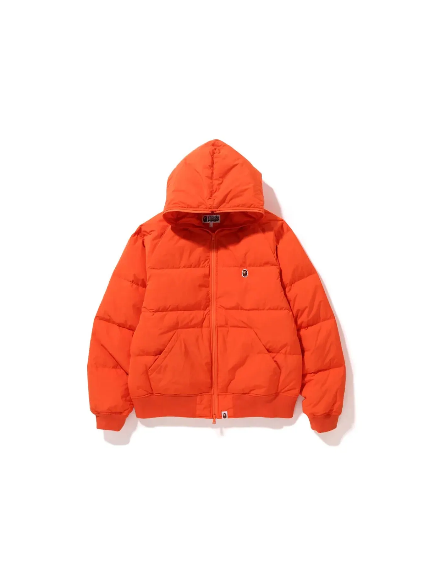 Мужская куртка-пуховик с капюшоном BAPE Orange — изображение 1 из 1