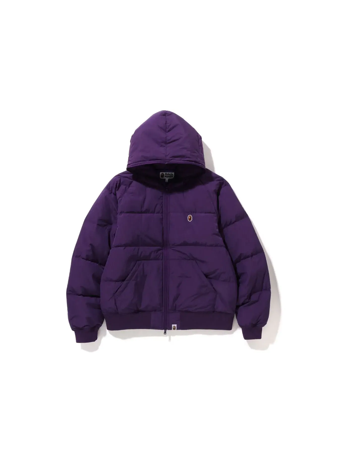 Мужская куртка-пуховик с капюшоном BAPE Purple — изображение 1 из 1