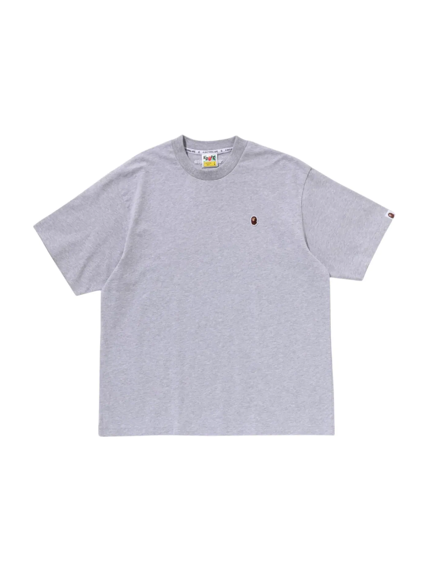 Мужская футболка свободного кроя BAPE Tee (SS25) BAPE — изображение 1 из 2, серый