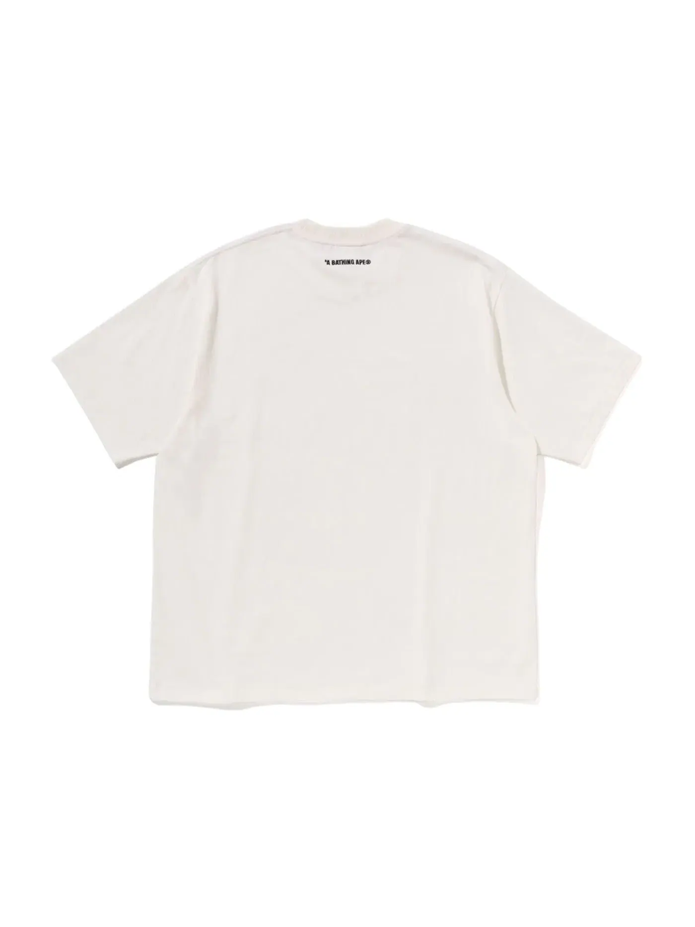 Мужская футболка свободного кроя Tee (SS25) BAPE — изображение 2 из 2, белый