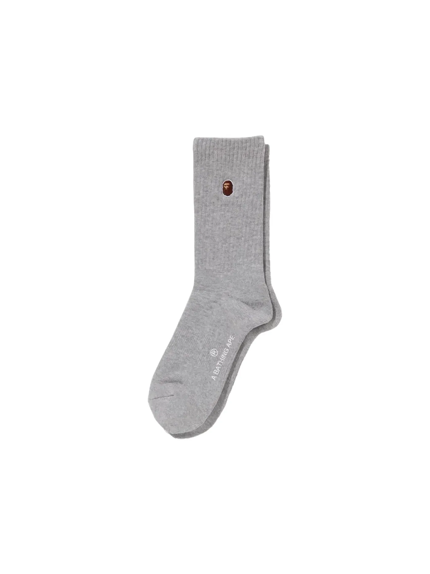 Мужские носки One Point BAPE — изображение 1 из 1, серый