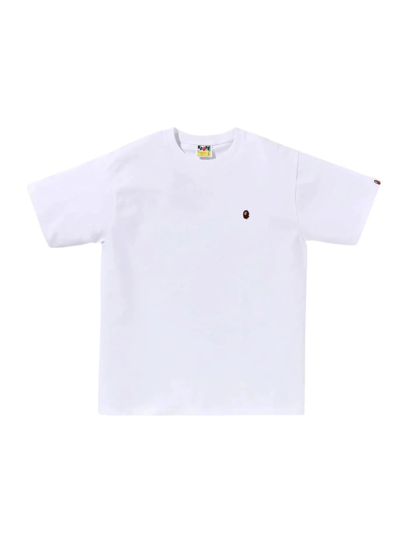Мужская футболка с принтом BAPE Tee BAPE — изображение 1 из 2, белый