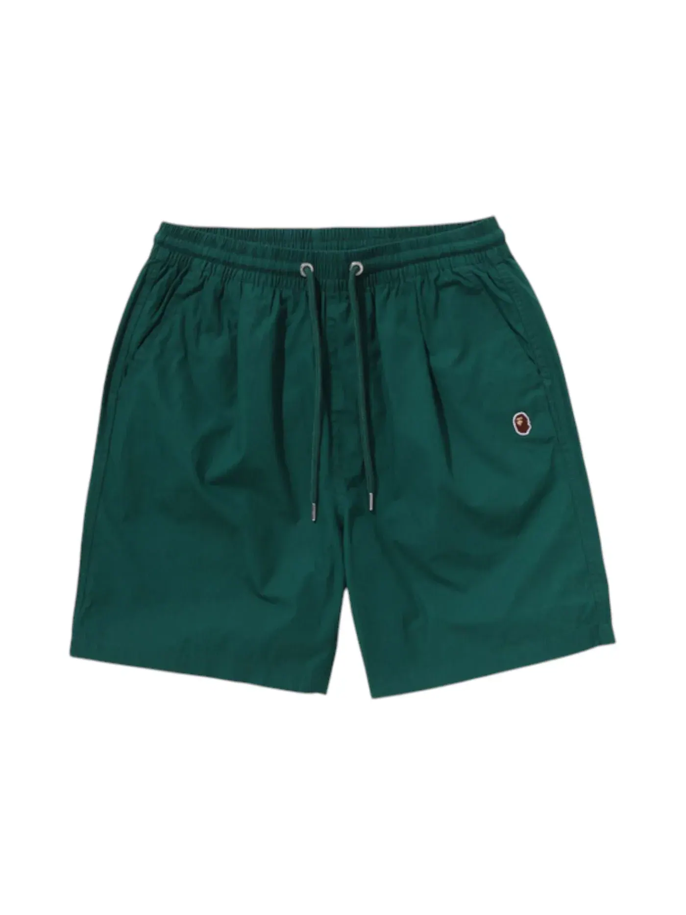 Мужские шорты свободного кроя из габардина BAPE, Olivedrab — изображение 1 из 2