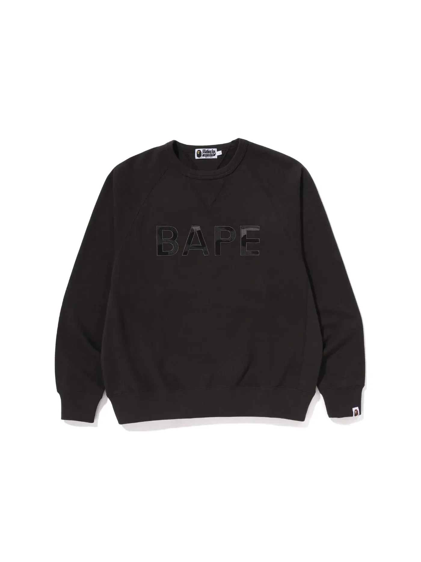 Мужской свитшот свободного кроя BAPE — изображение 1 из 1, темно-серый