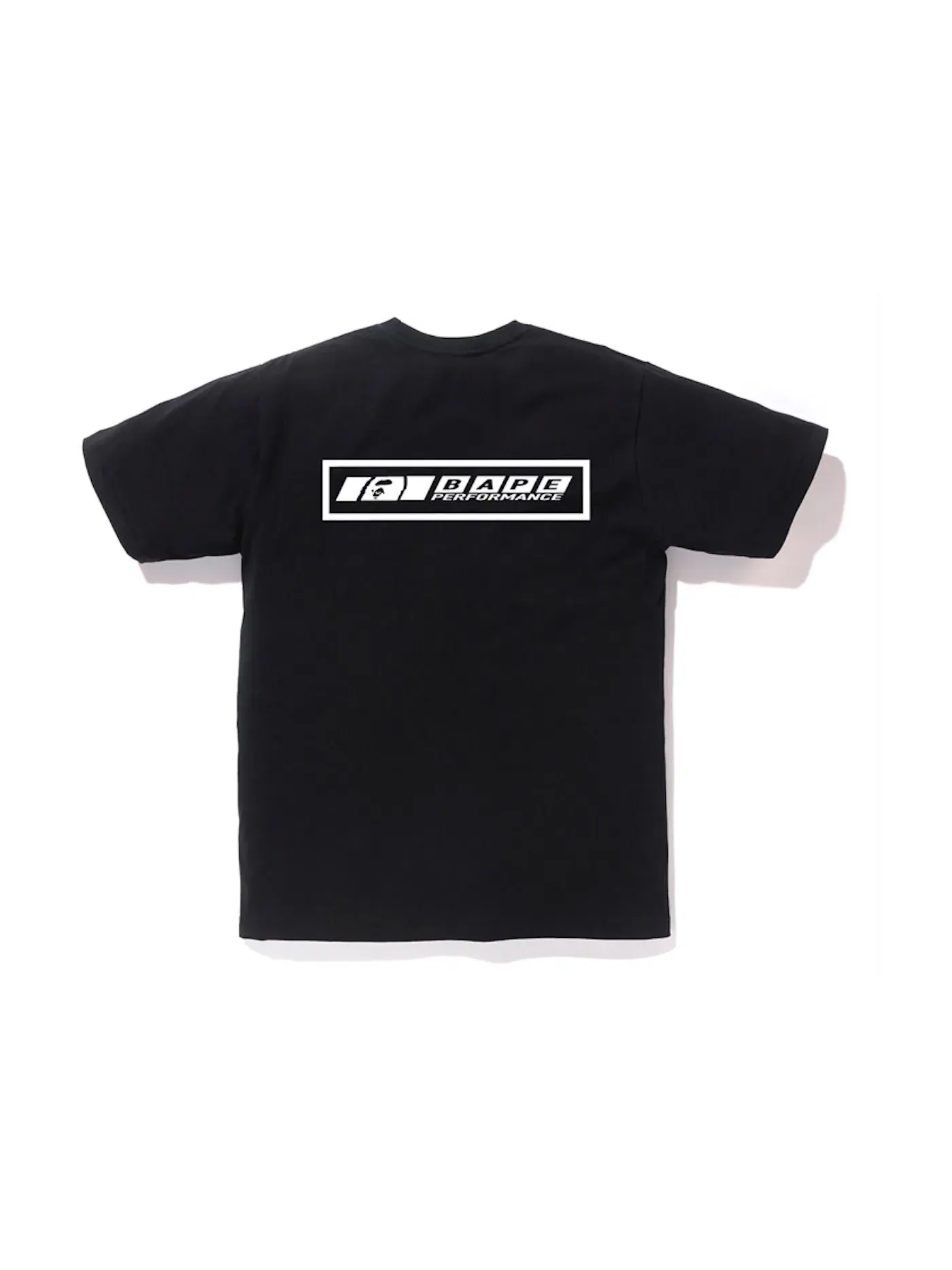 Мужская футболка с принтом BAPE Performance Color Camo Ape Head Tee — изображение 2 из 2, черный