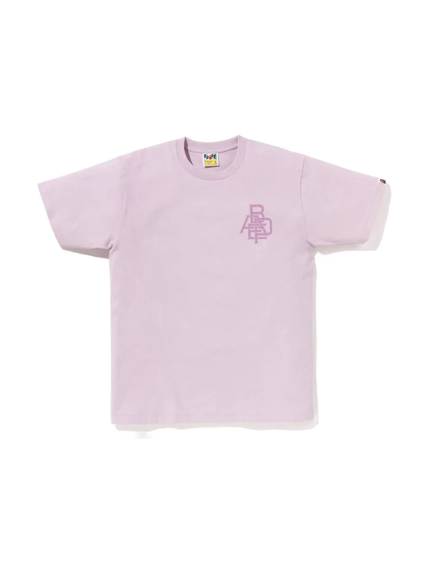 Мужская футболка с принтом BAPE Tee Purple — изображение 1 из 1