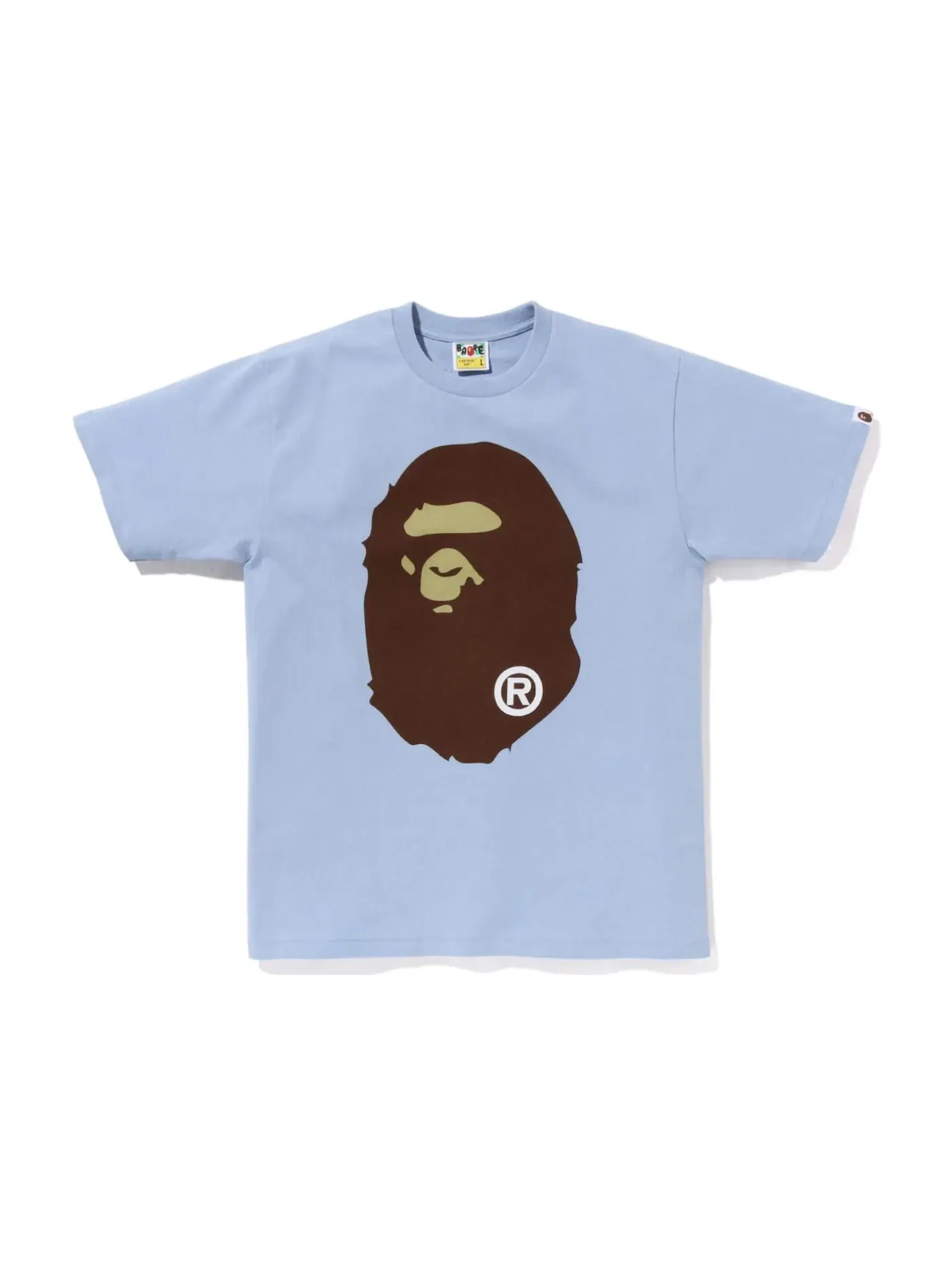Мужская футболка с принтом BAPE Tee (SS23), Sax — изображение 1 из 2