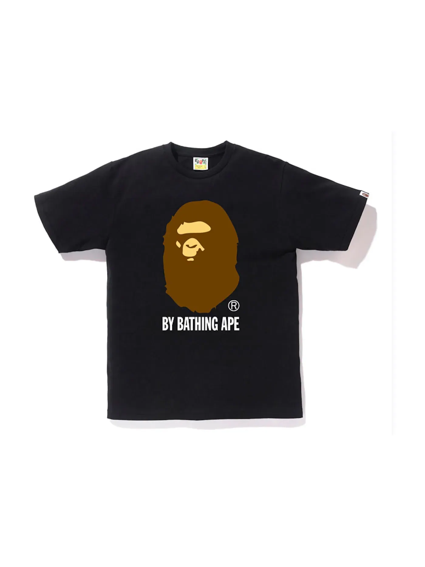Мужская футболка BAPE Tee BAPE — изображение 1 из 1, черный