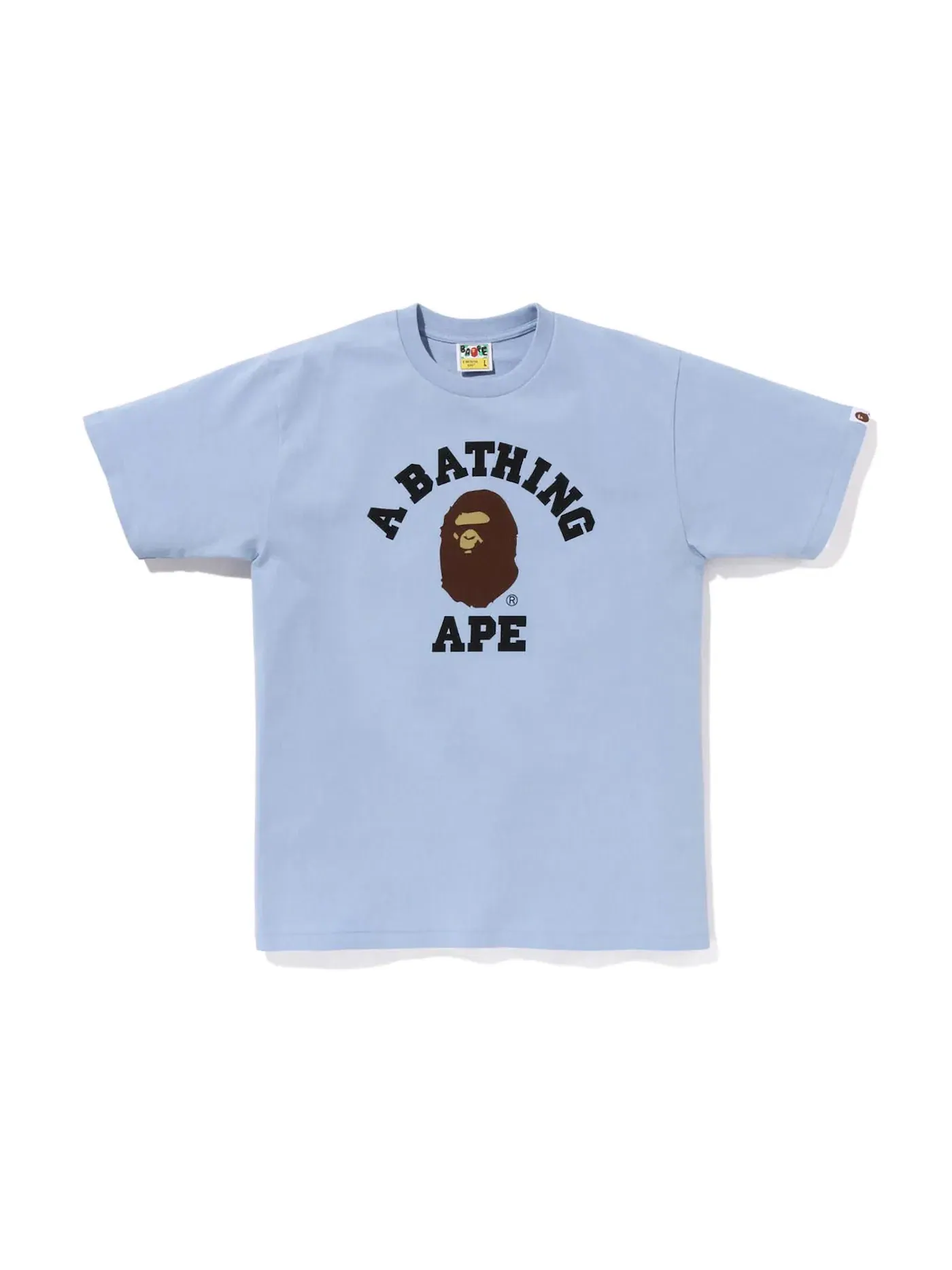 Мужская футболка с принтом BAPE Tee BAPE, Sax — изображение 1 из 1