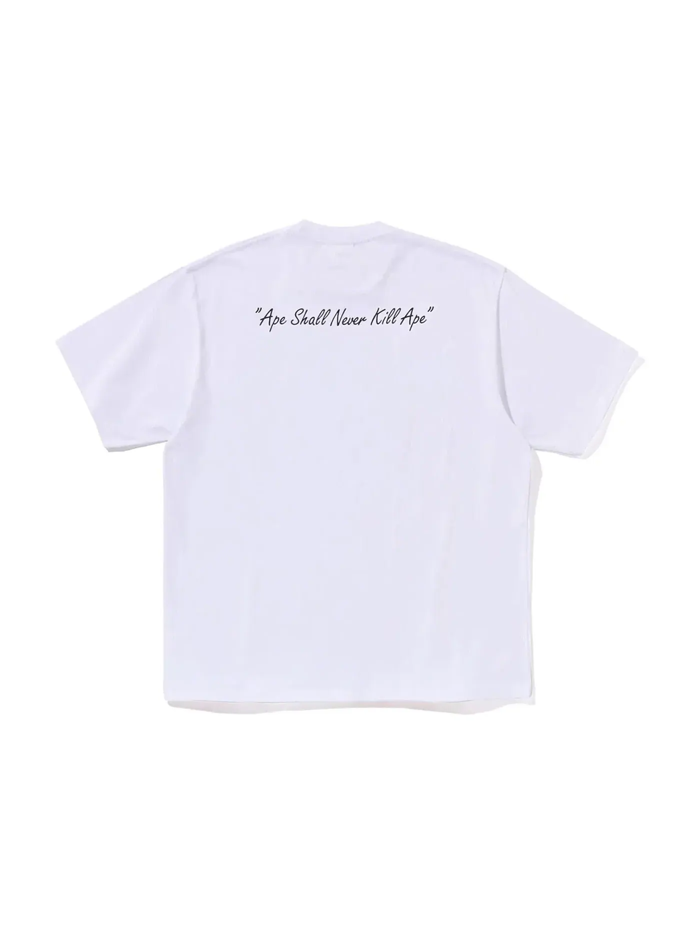 Мужская футболка с принтом BAPE Pixel Comic Ape Head Relaxed Fit Tee — изображение 2 из 2, белый